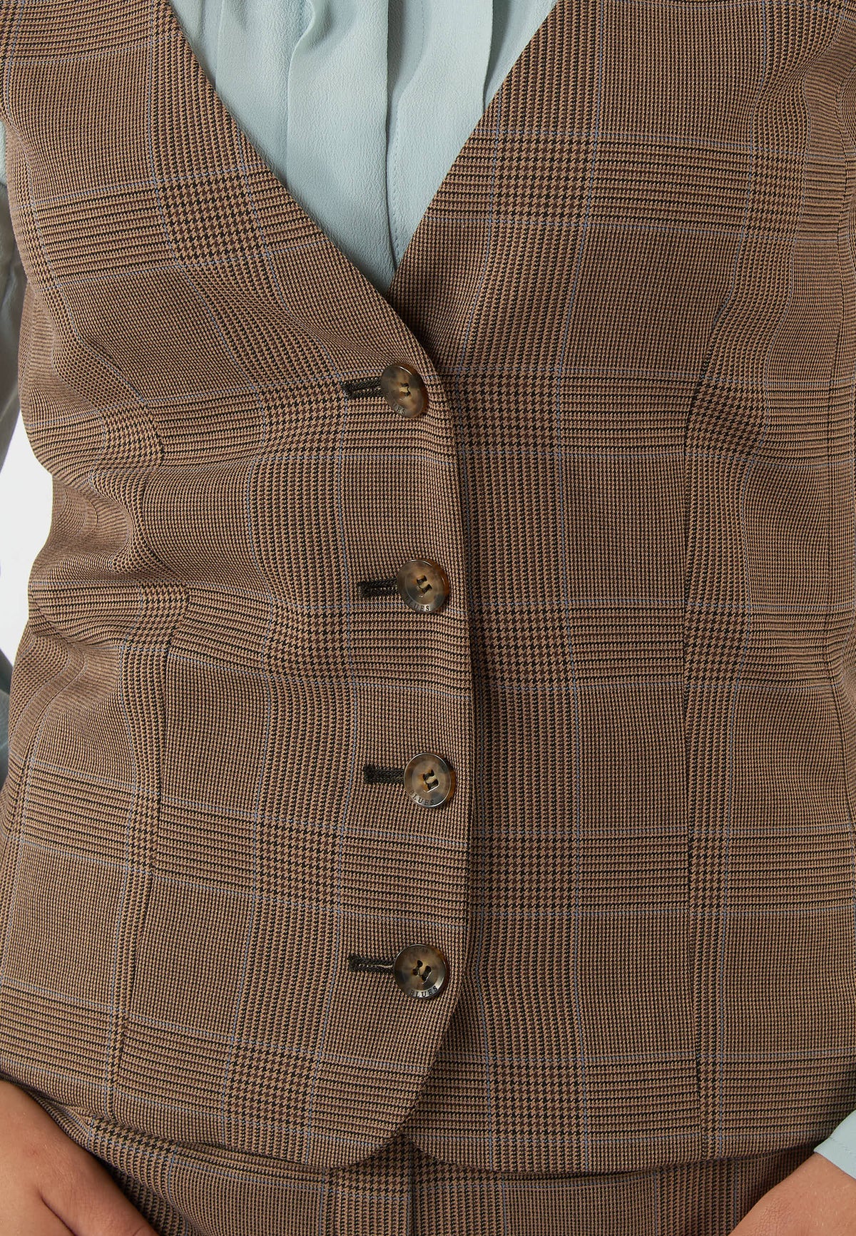 GILET RONCO MARRONE