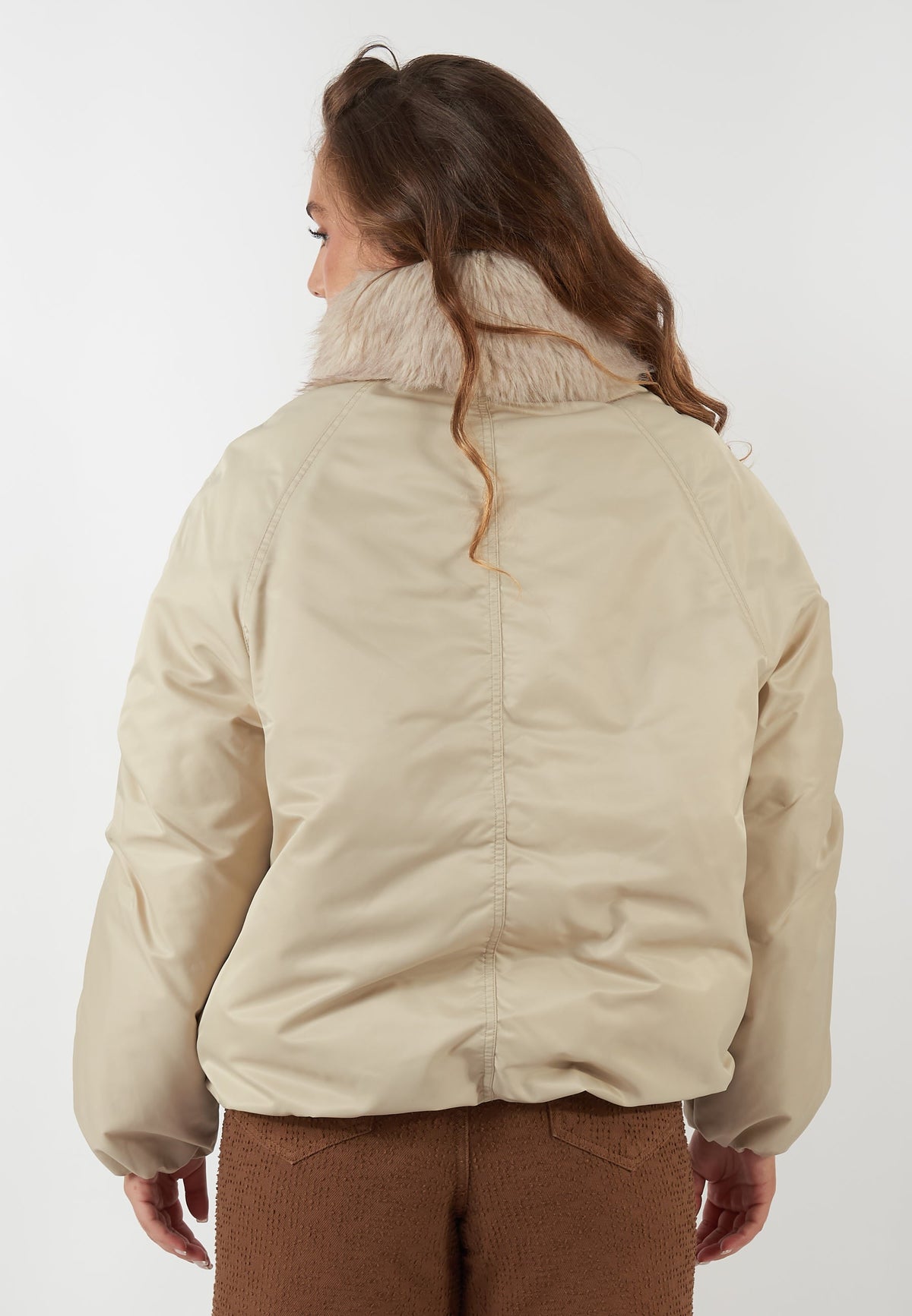 BOMBER CALAO BEIGE