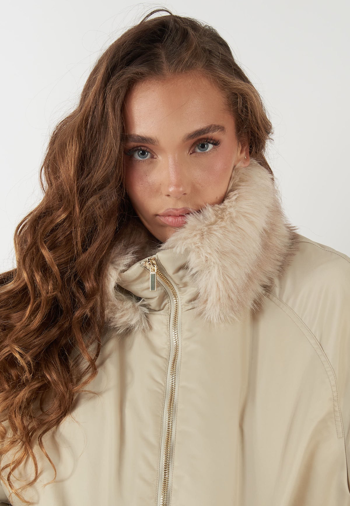 BOMBER CALAO BEIGE