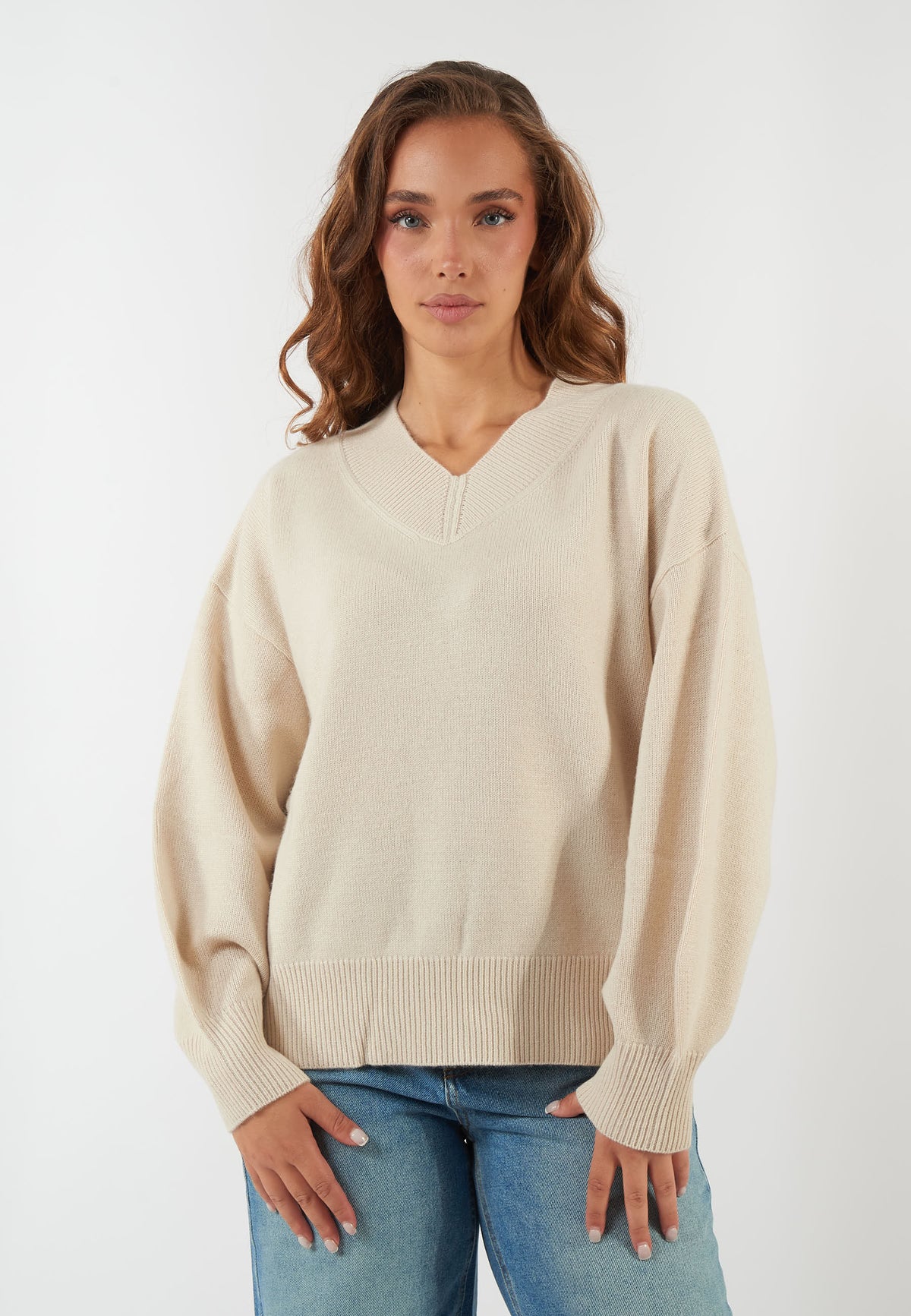 MAGLIA PARAGGI BEIGE