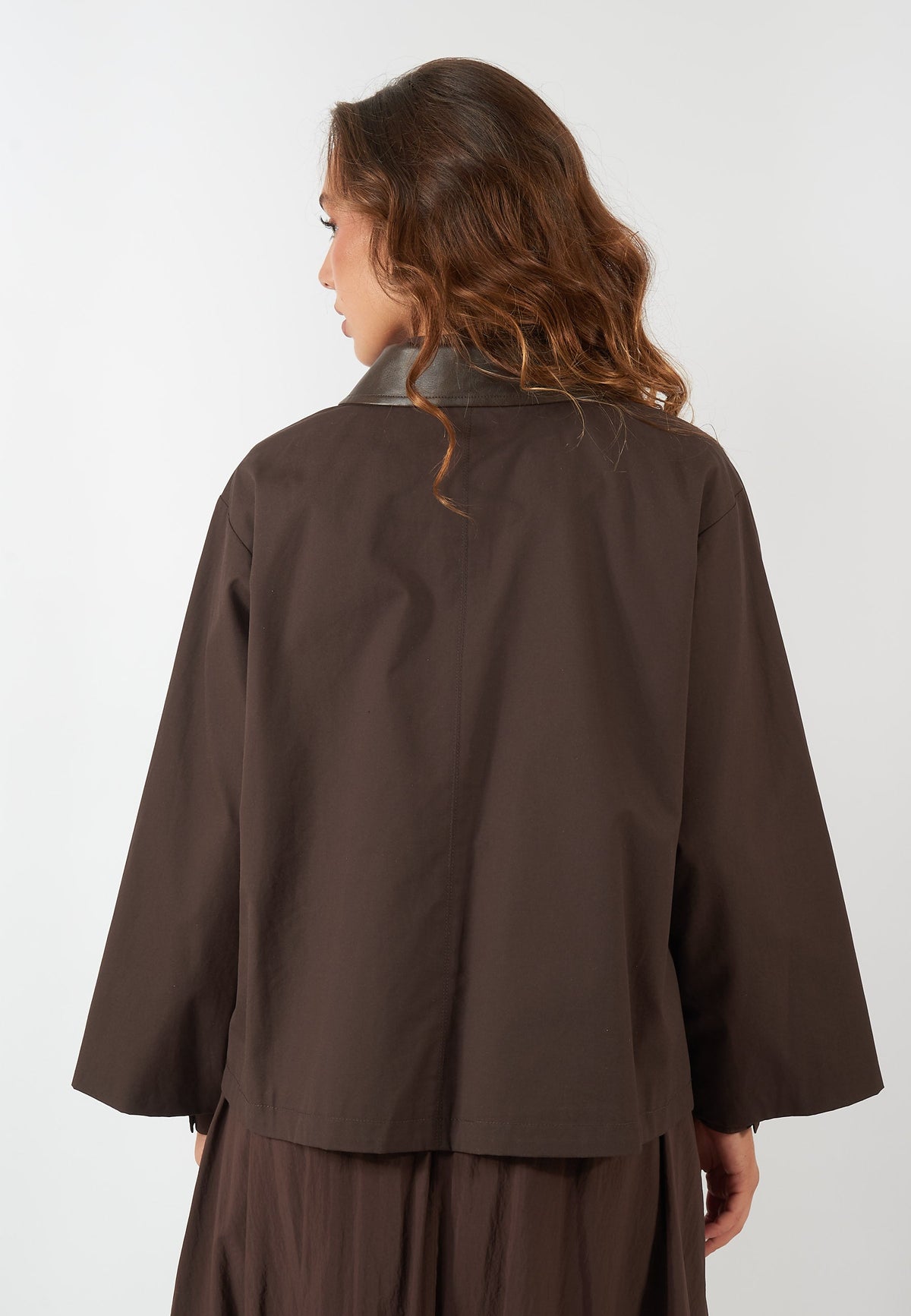 GIACCA FAVELLA MARRONE