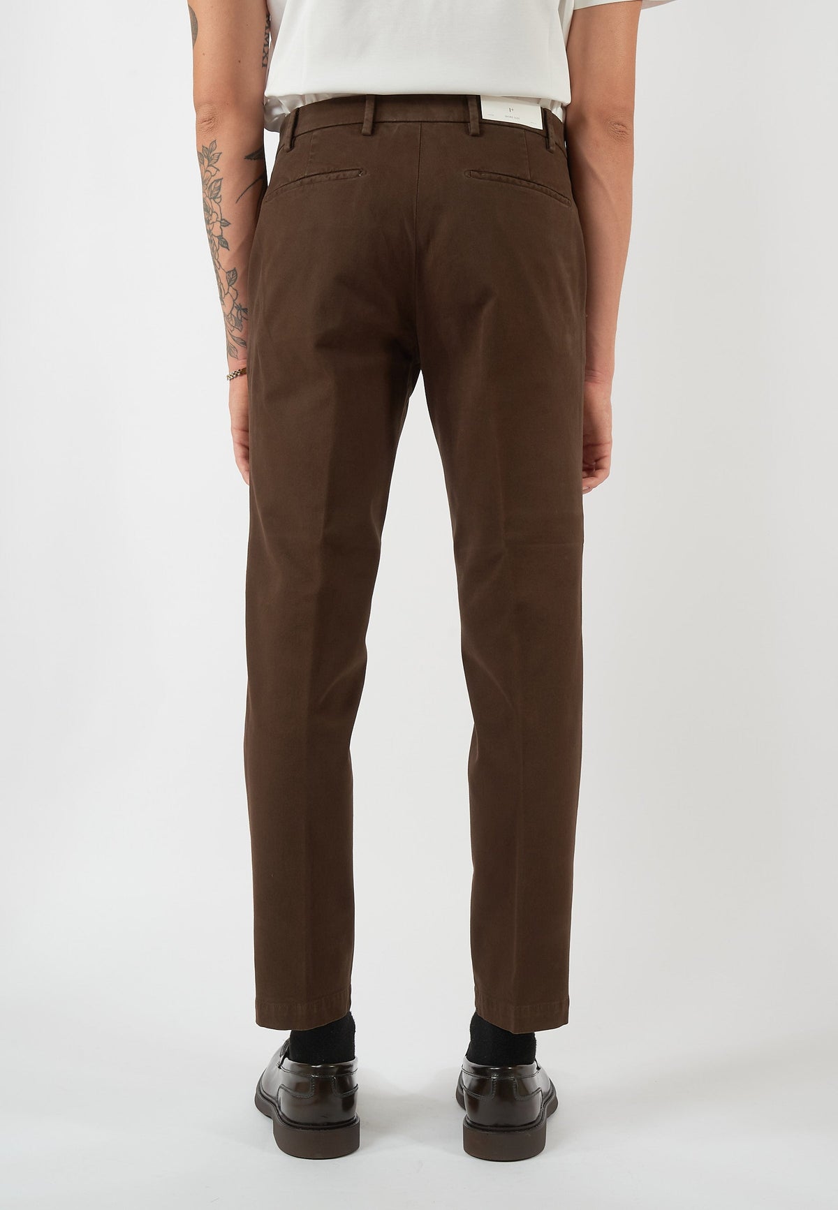 PANTALONE BRAD ONE MORE SIZE CACAO