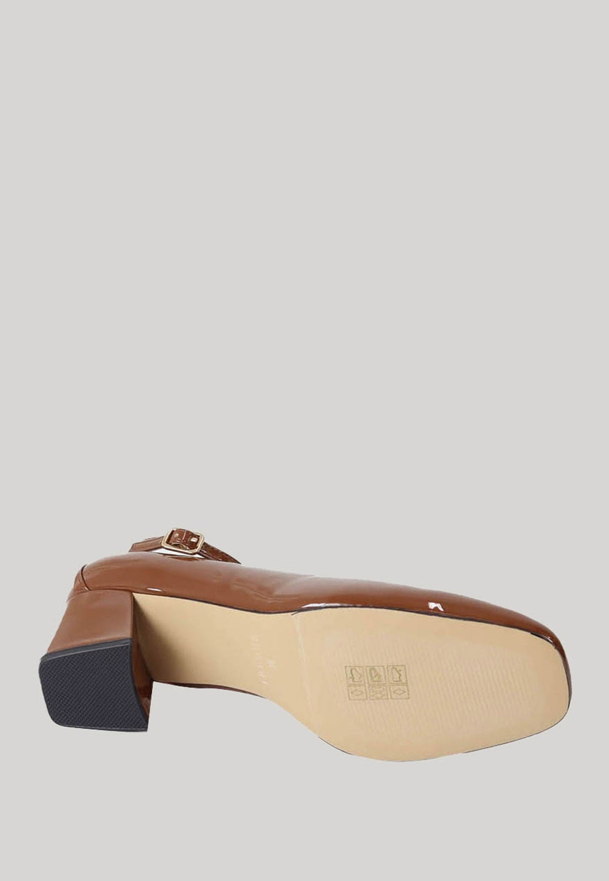 DECOLLETTE VISIERA MARRONE