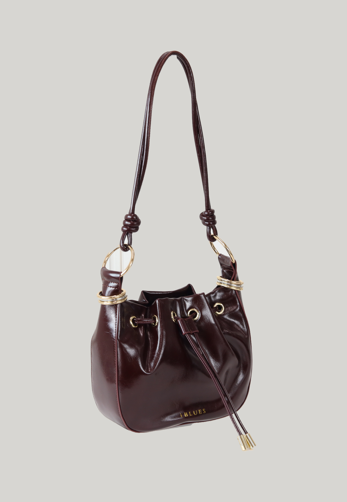 BORSA HOBO GIARA BORDEAUX