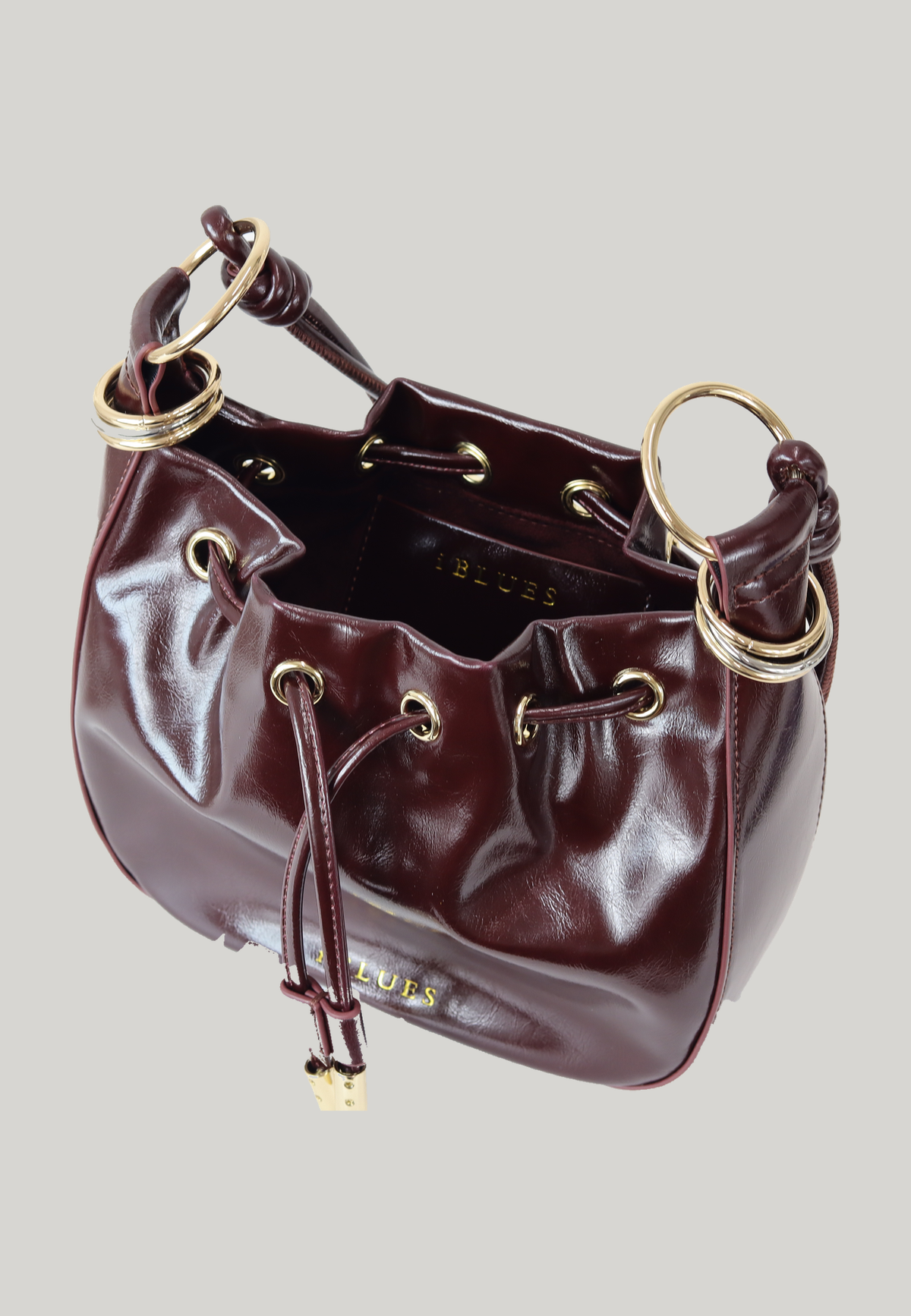 BORSA HOBO GIARA BORDEAUX