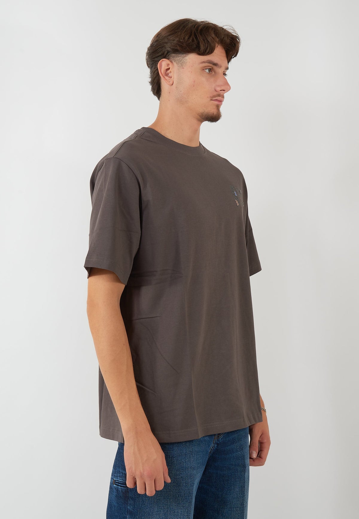 T-SHIRT NELSON GRIGIA