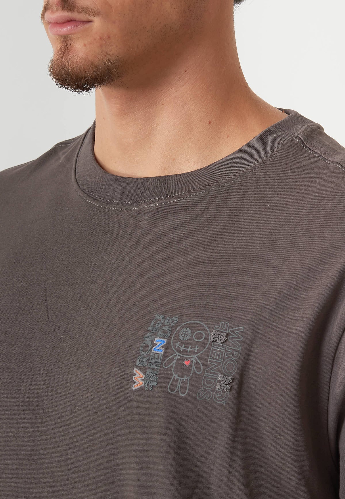 T-SHIRT NELSON GRIGIA