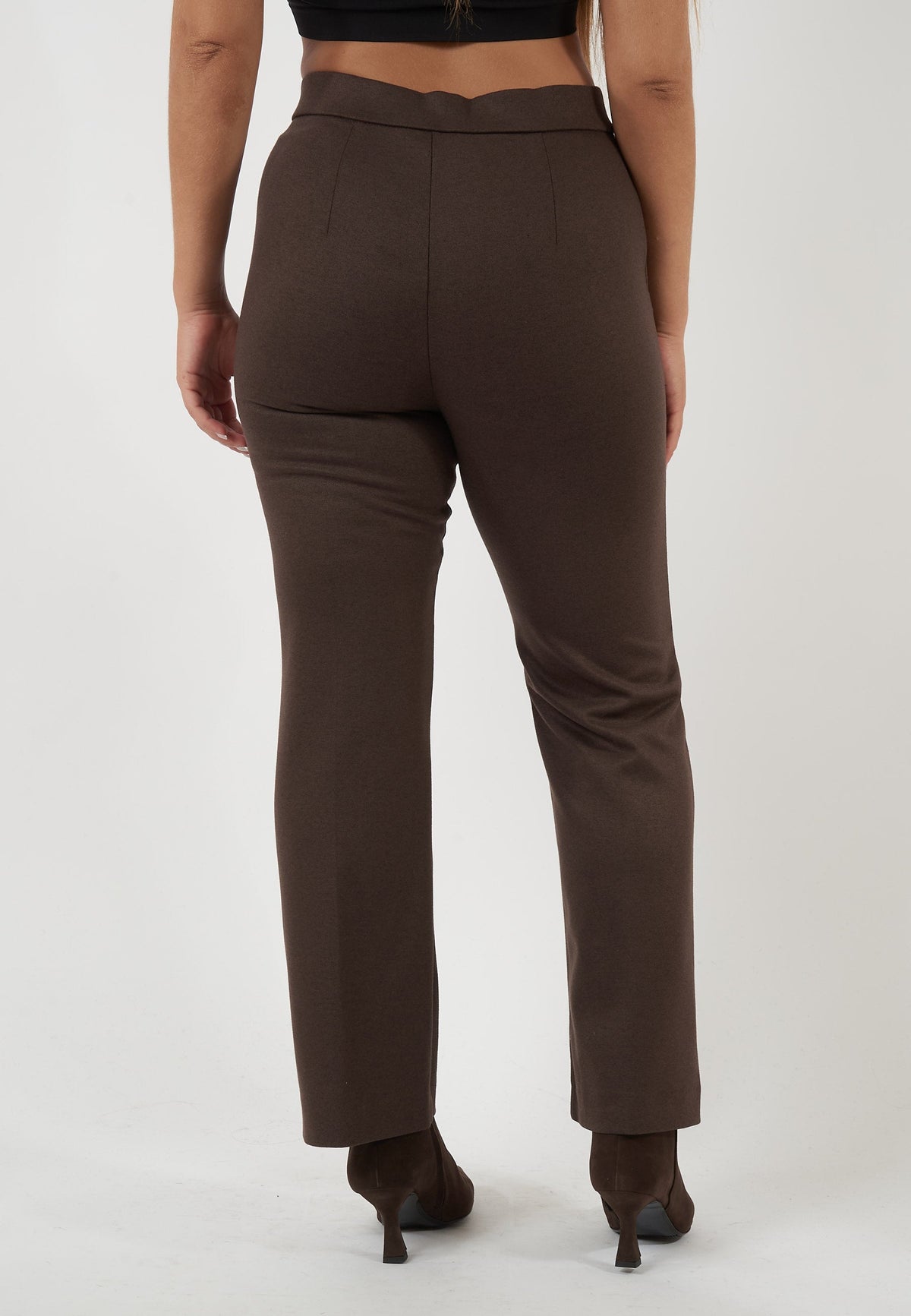 PANTALONE DONNOLA MARRONE