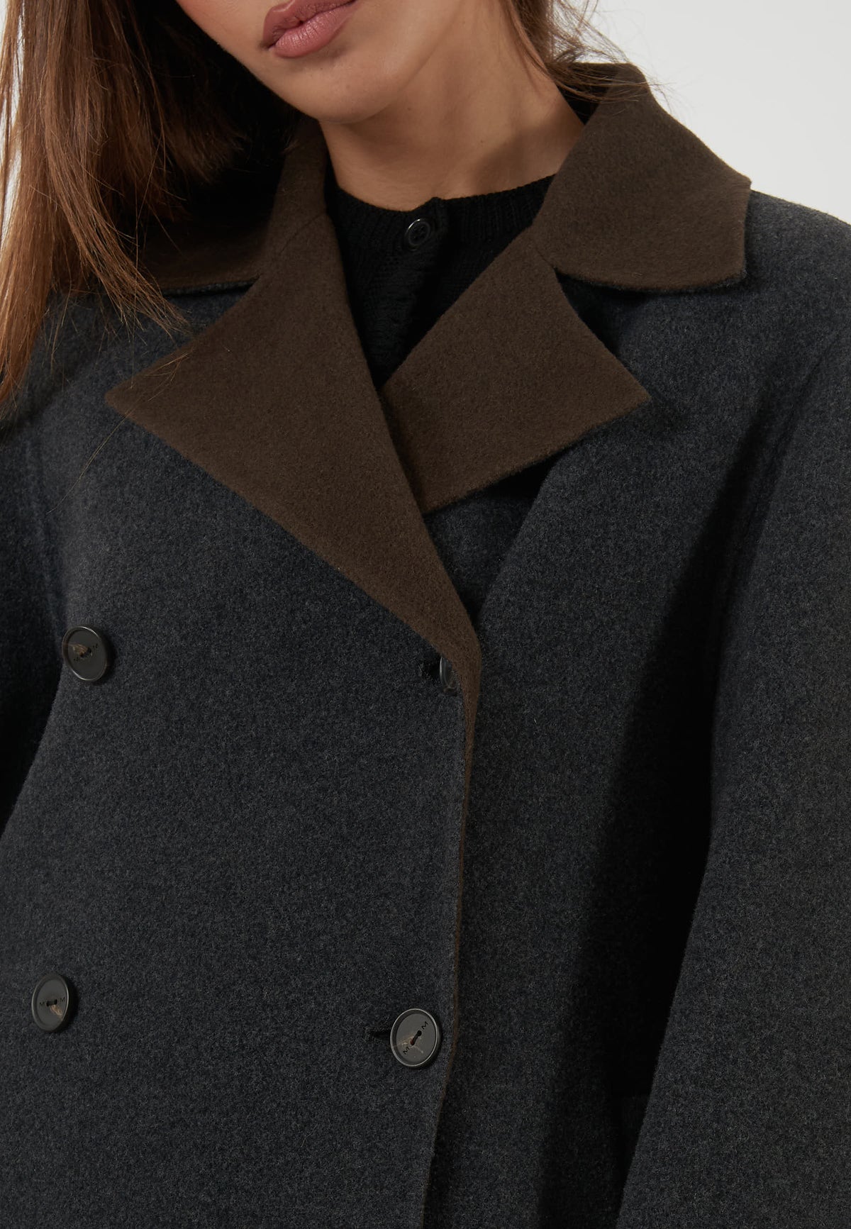 CAPPOTTO TARTINA ANTRACITE
