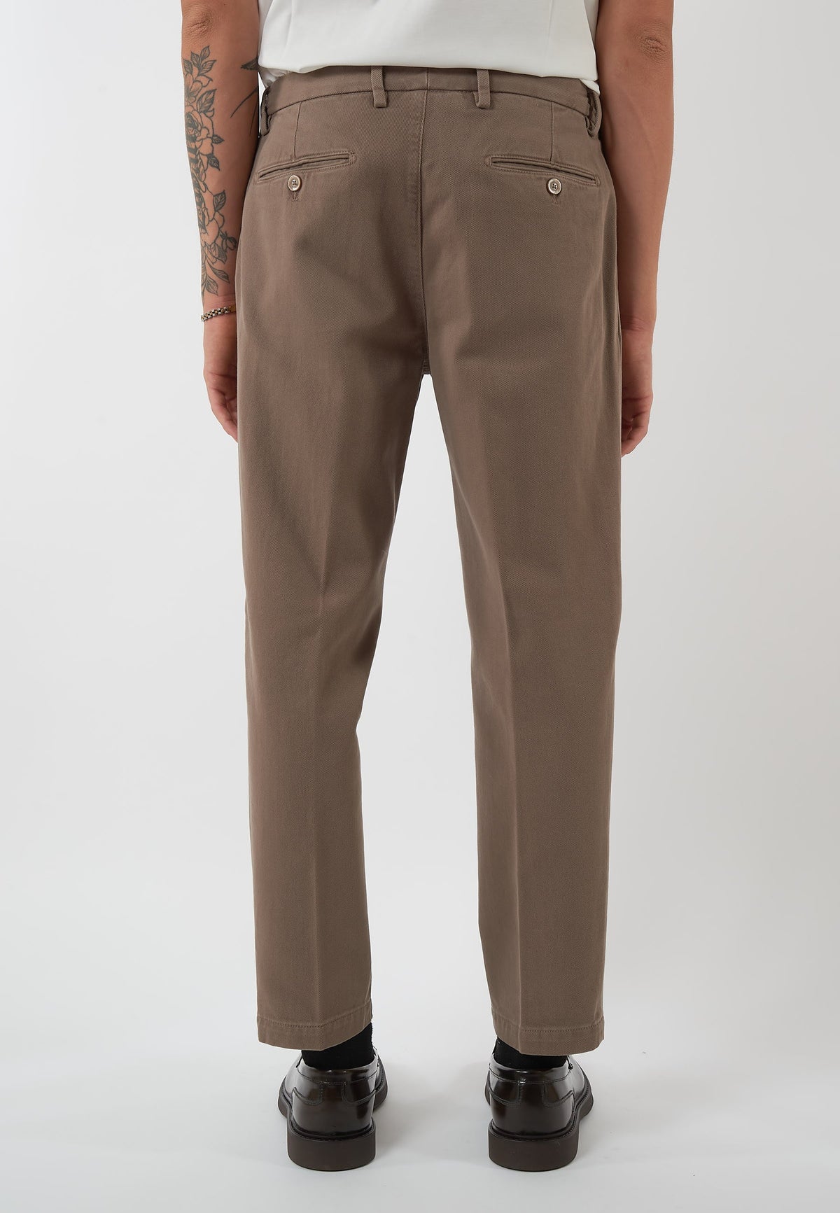 PANTALONE PORTOBELLO FANGO