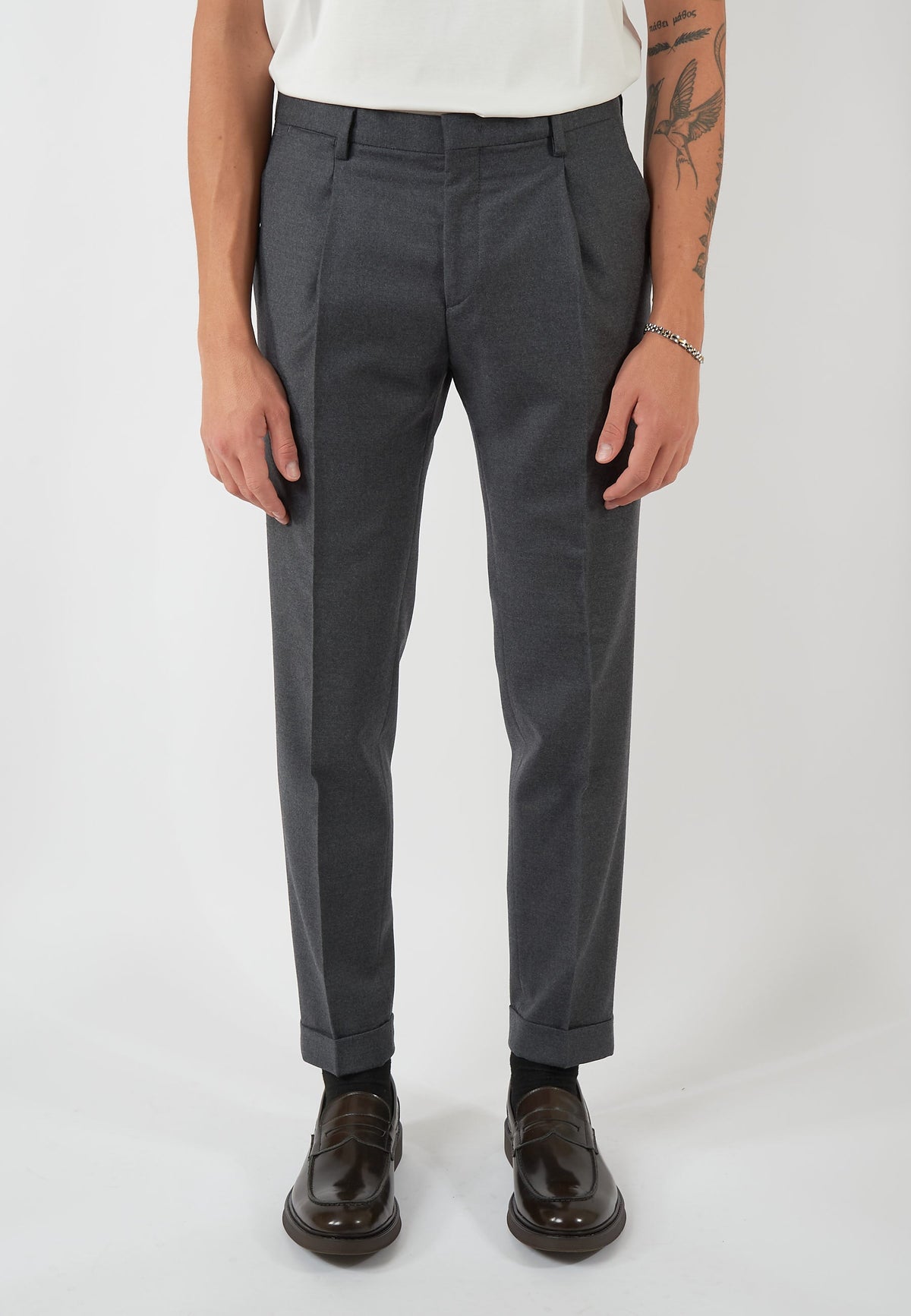 PANTALONE TIBERIO GRIGIO