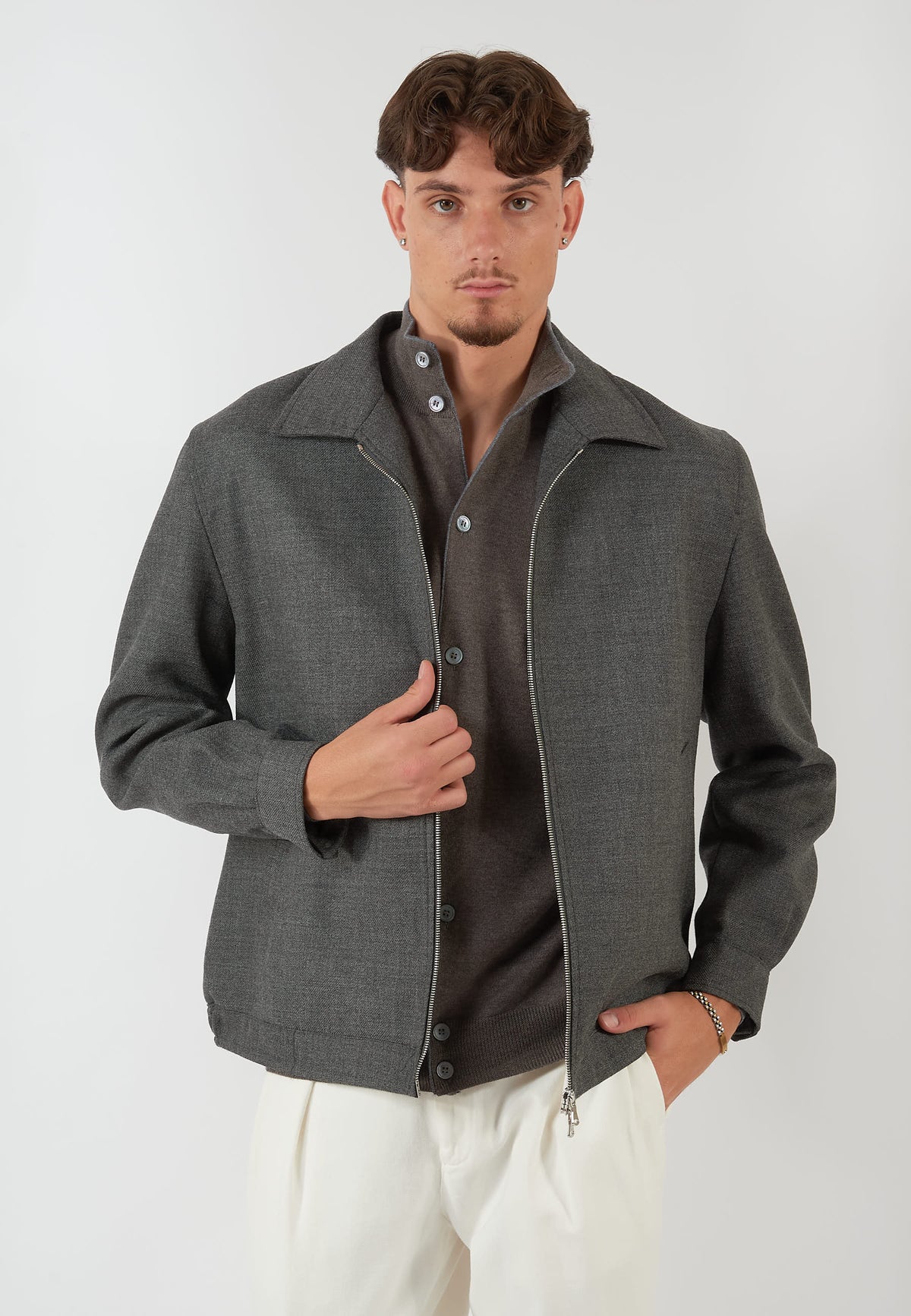 OVERSHIRT GRIGIA