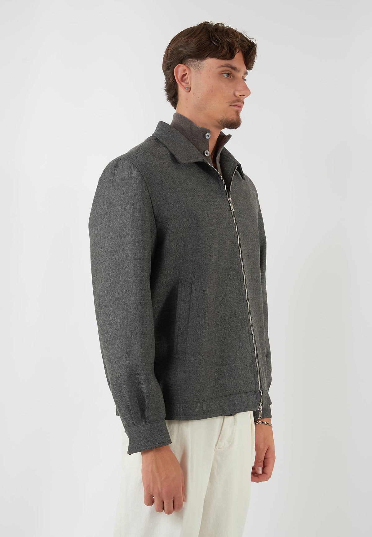 OVERSHIRT GRIGIA