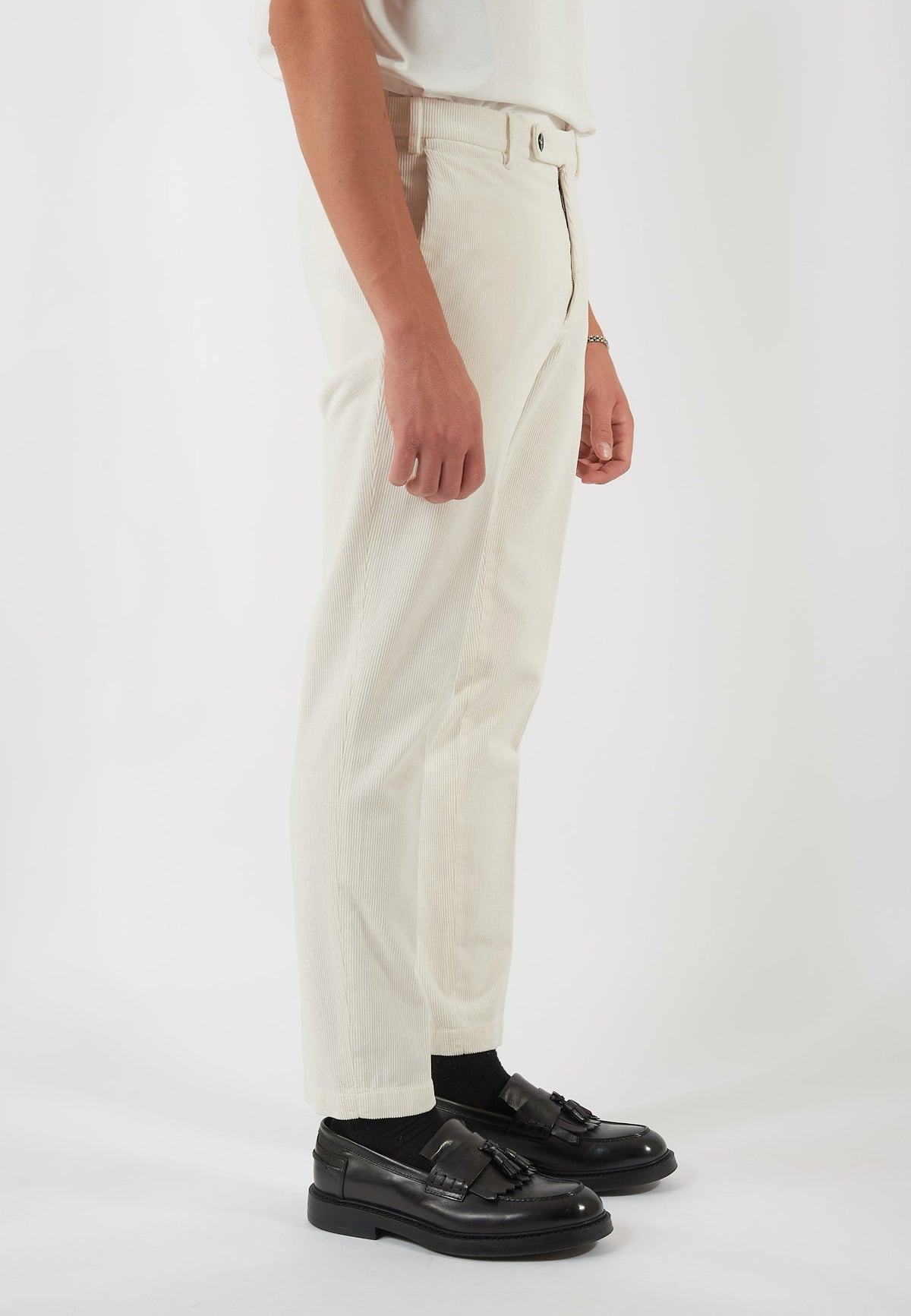 PANTALONE ROCCIATORE BRAD ONE MORE SIZE PANNA