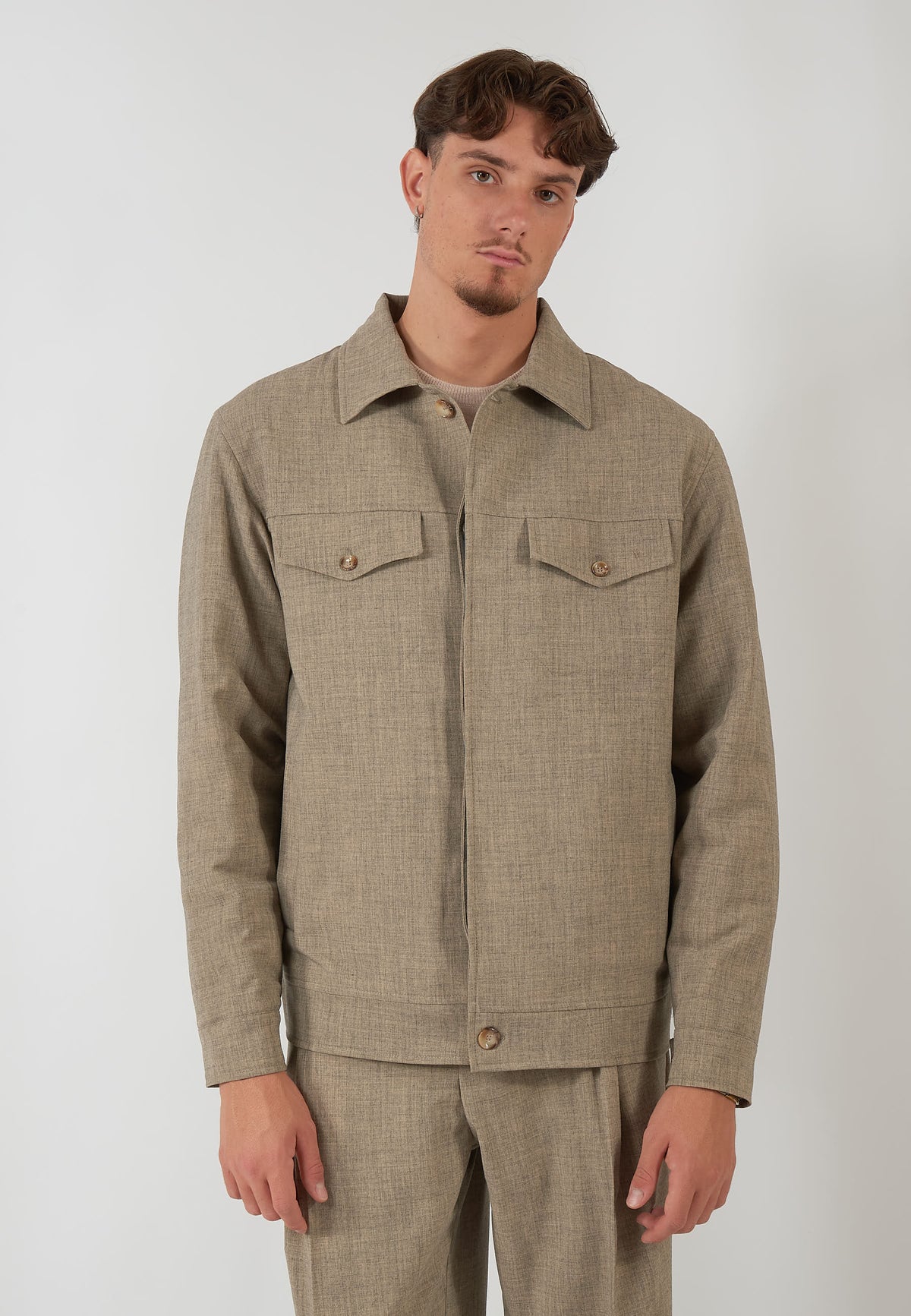 OVERSHIRT SABBIA