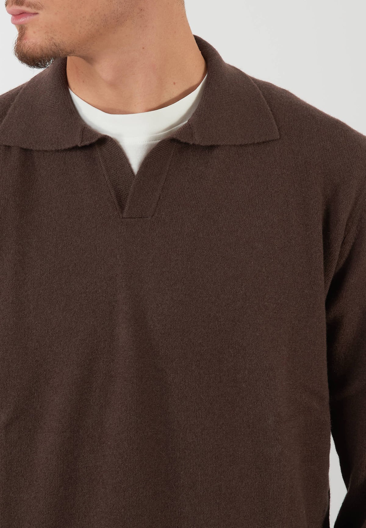 POLO SKIPPER MARRONE