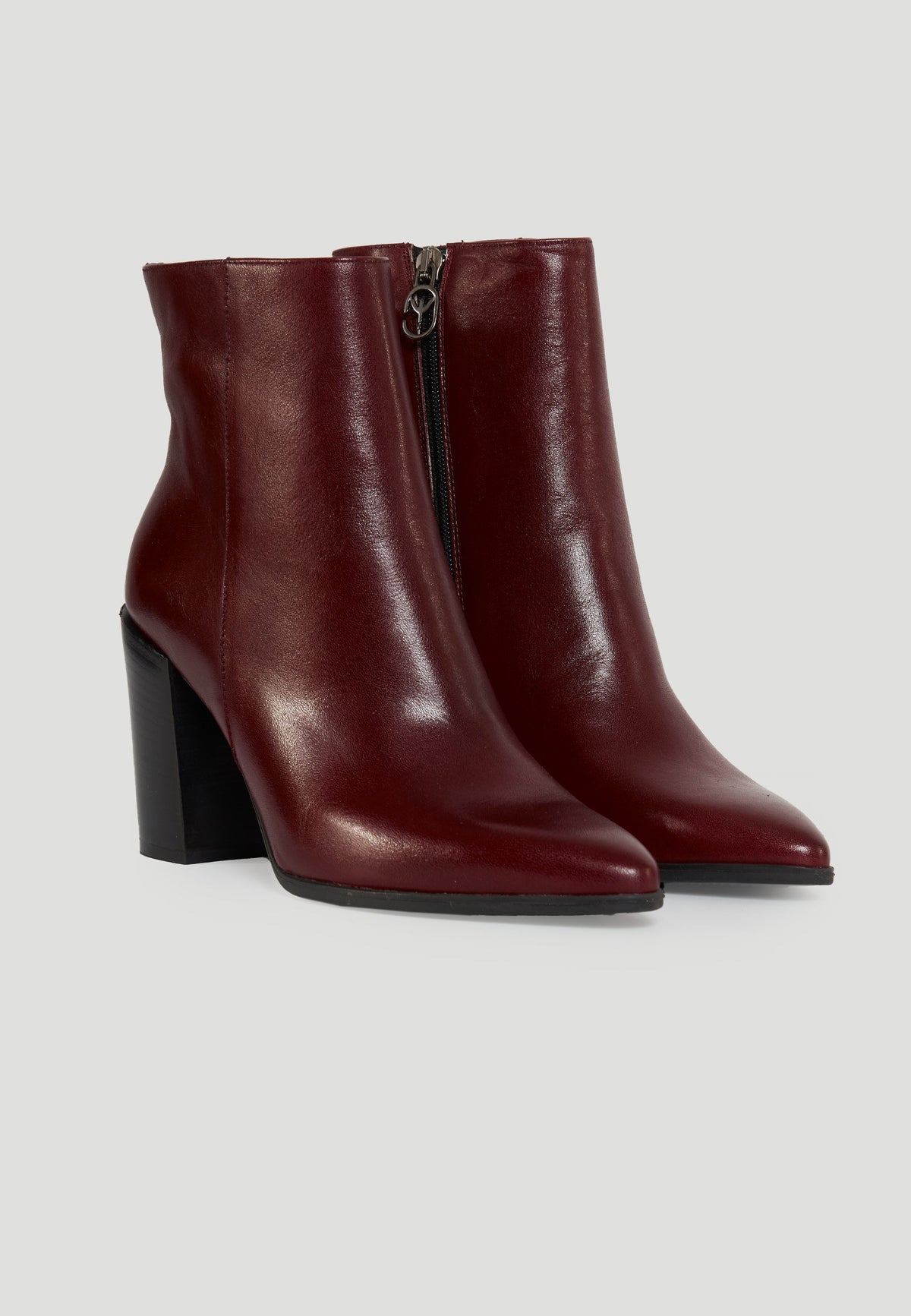 STIVALETTO TEXANO BORDEAUX
