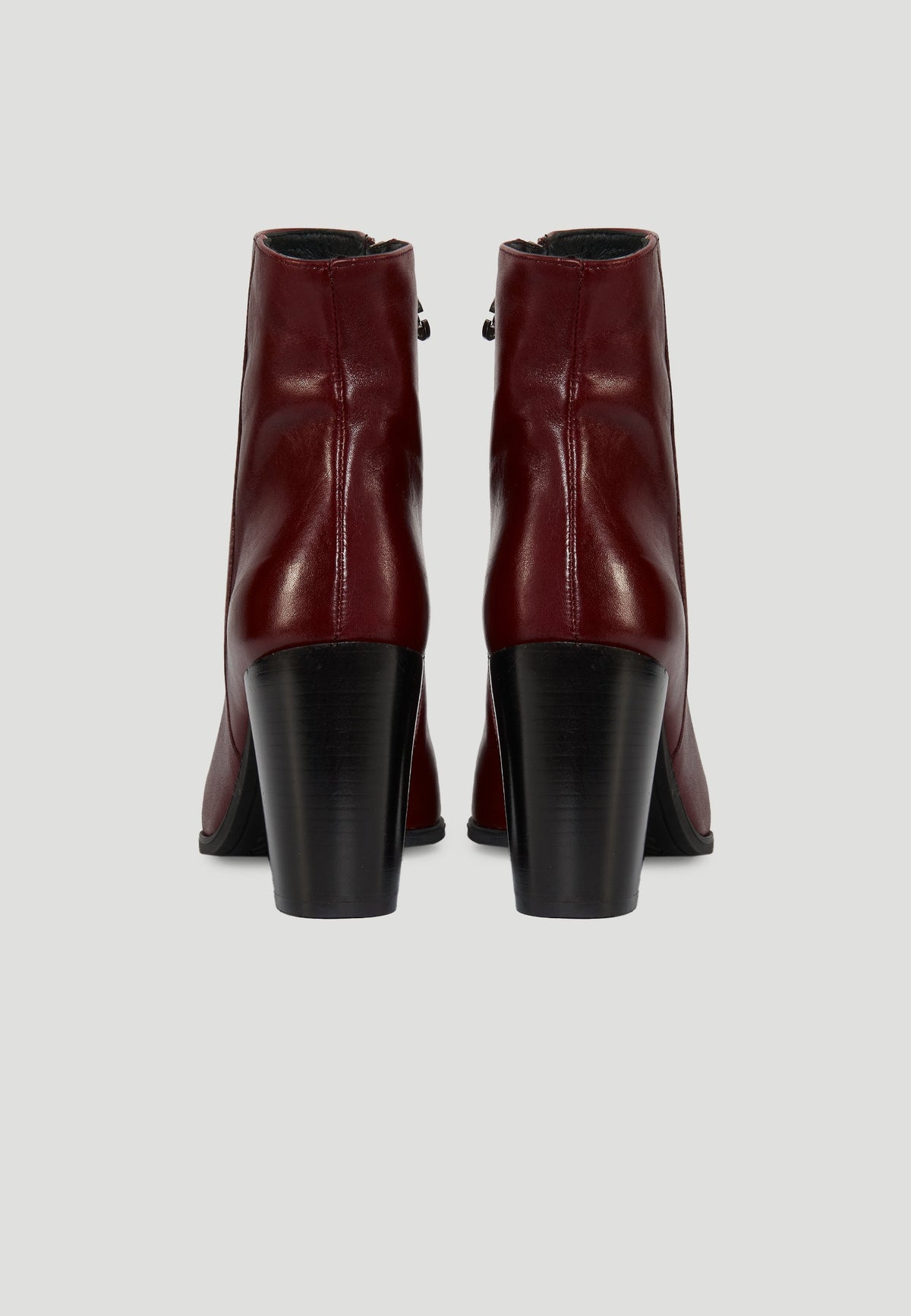 STIVALETTO TEXANO BORDEAUX