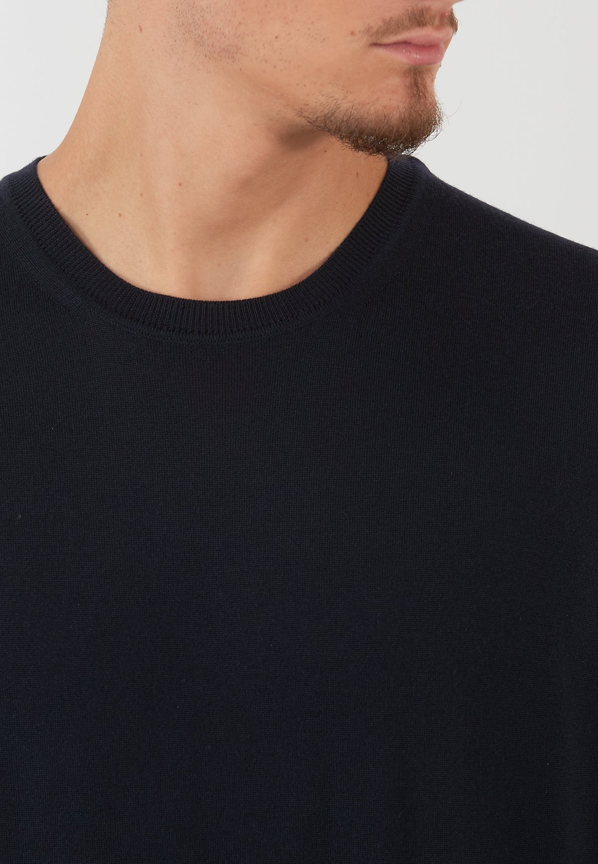 MAGLIA PARICOLLO BLU