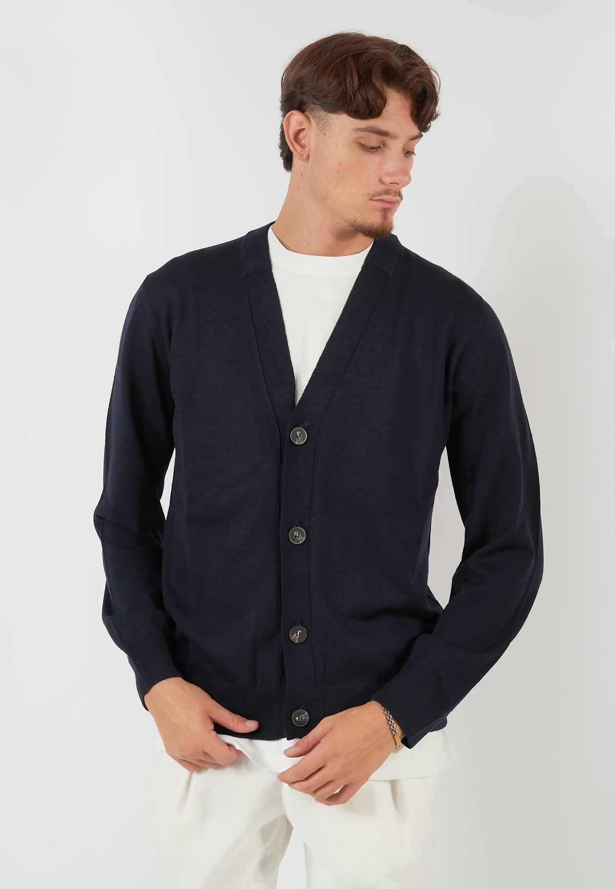 CARDIGAN BLU