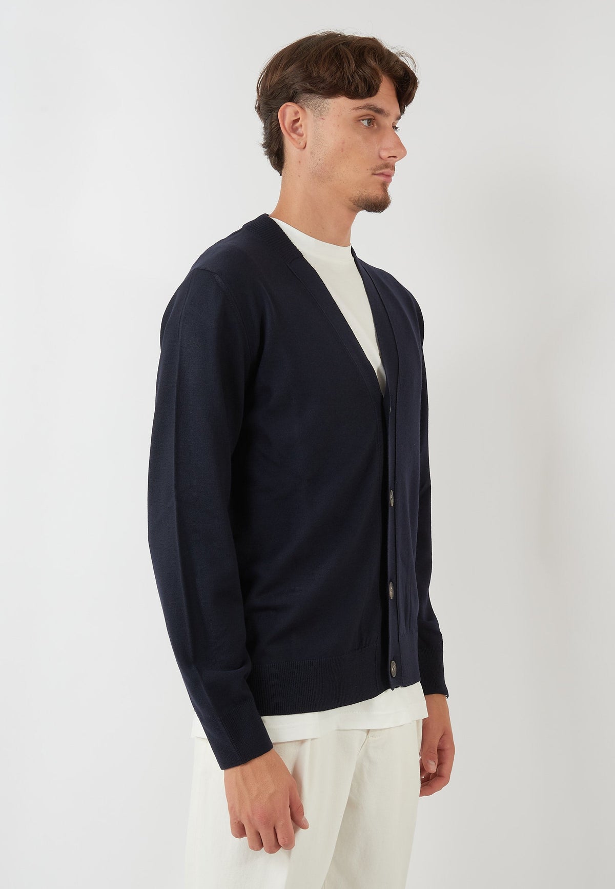 CARDIGAN BLU