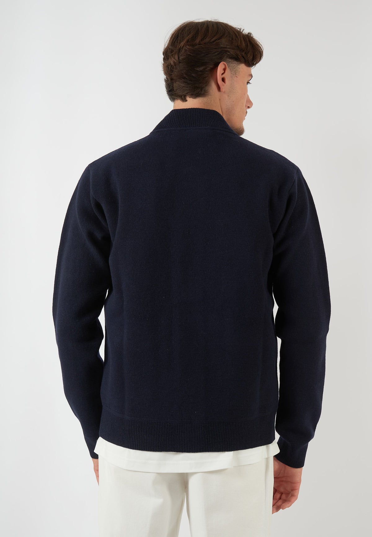 GIACCA IN MAGLIA BLU