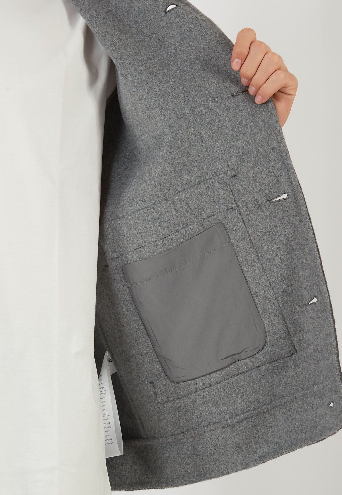 GIACCA CAMICIA GRIGIA