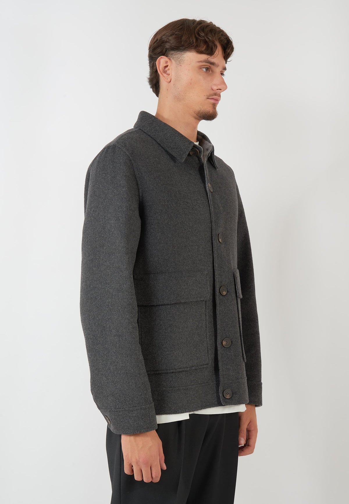 GIACCA CAMICIA GRIGIA