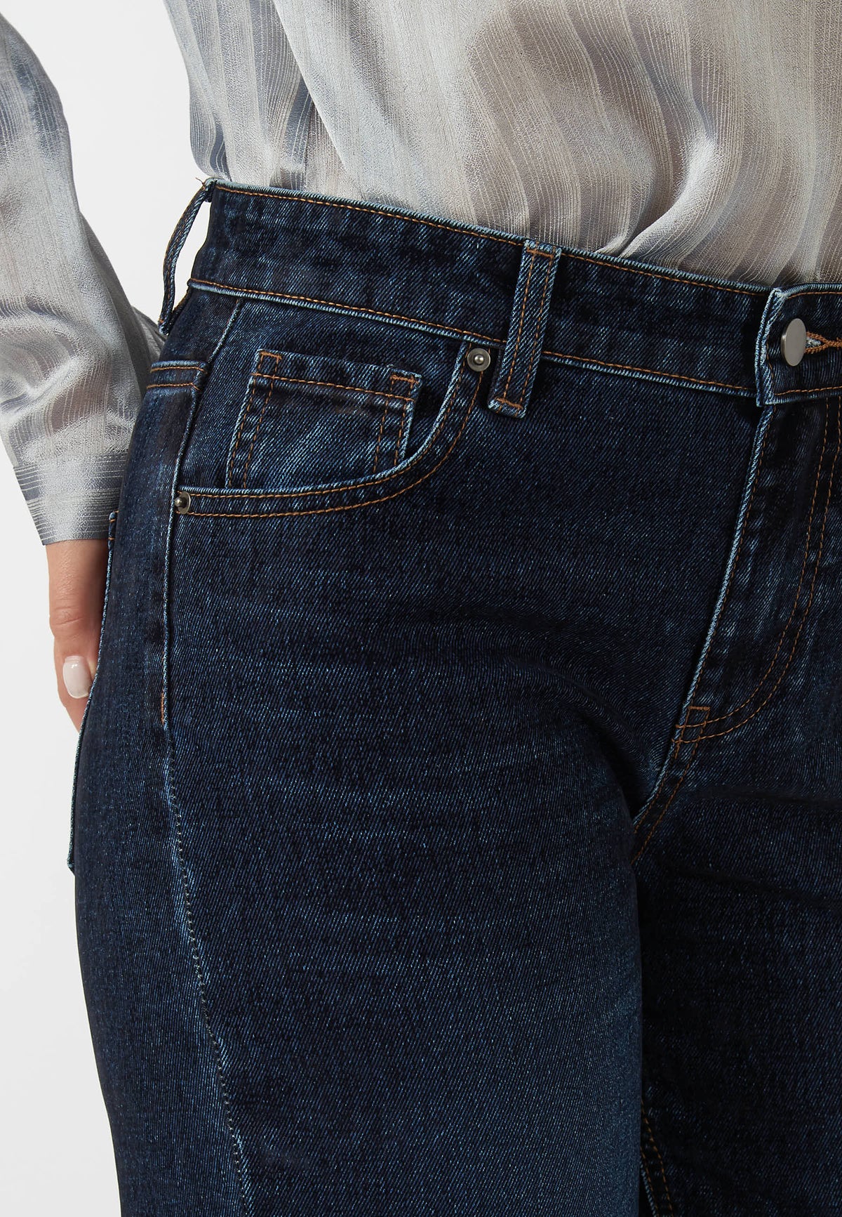 JEANS ABETE BLU