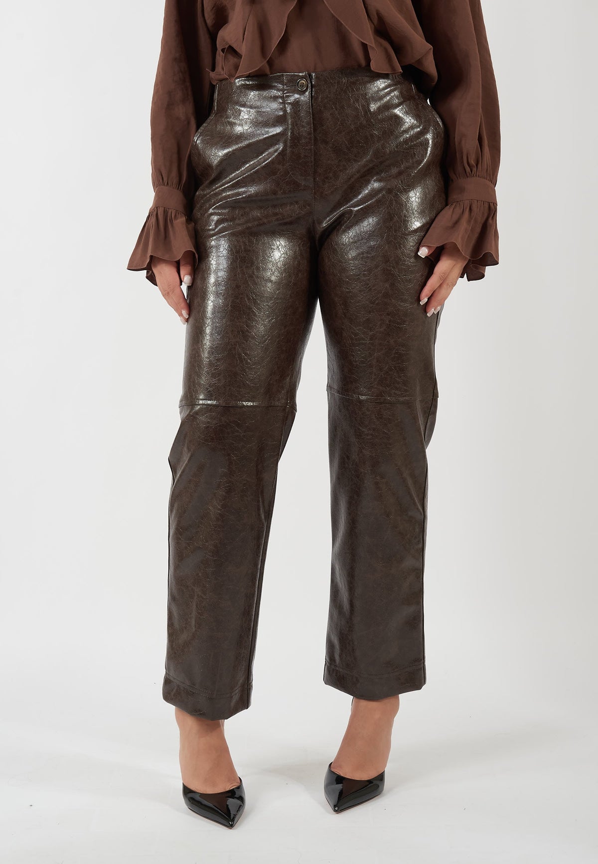 PANTALONE AREZZO MARRONE