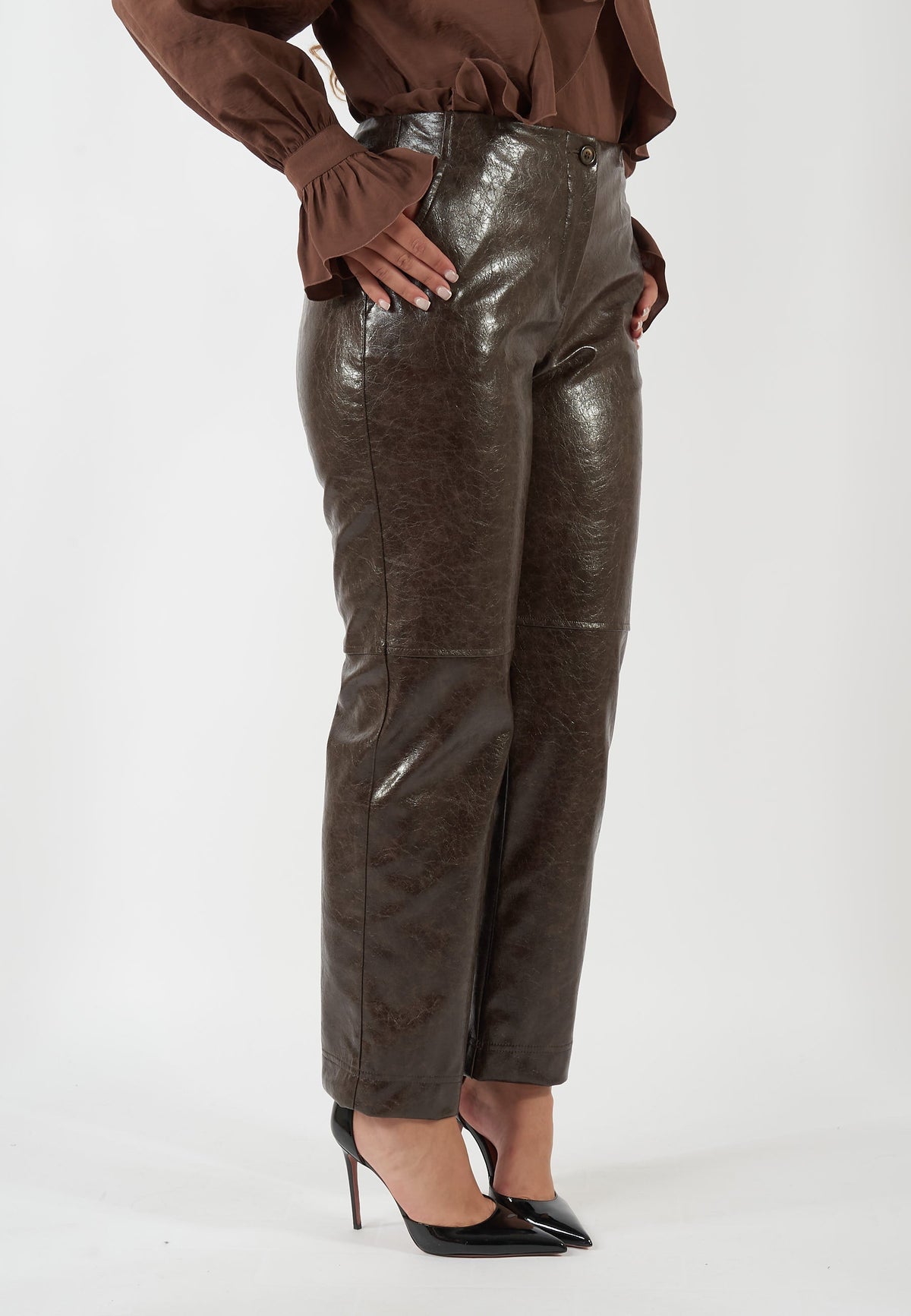 PANTALONE AREZZO MARRONE