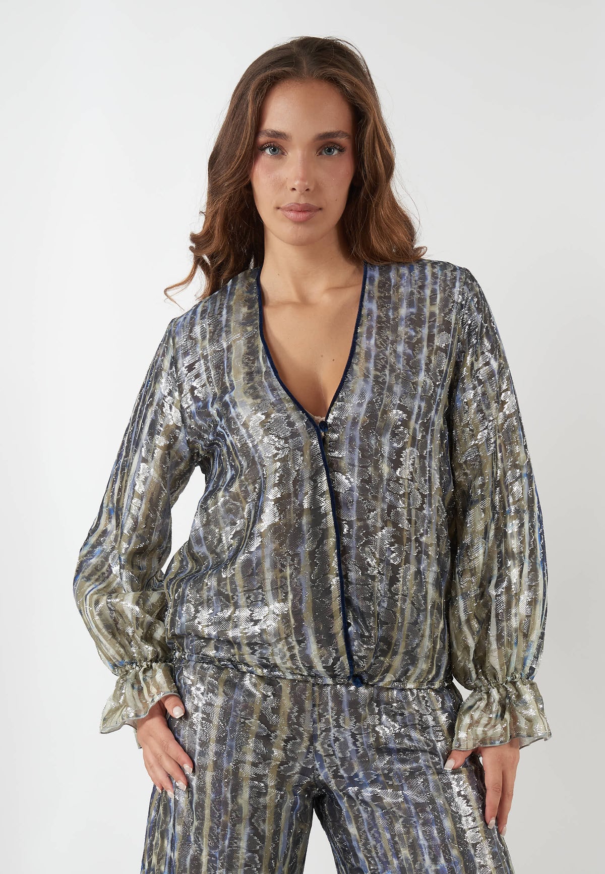 CAMICIA ARIELLA BLU