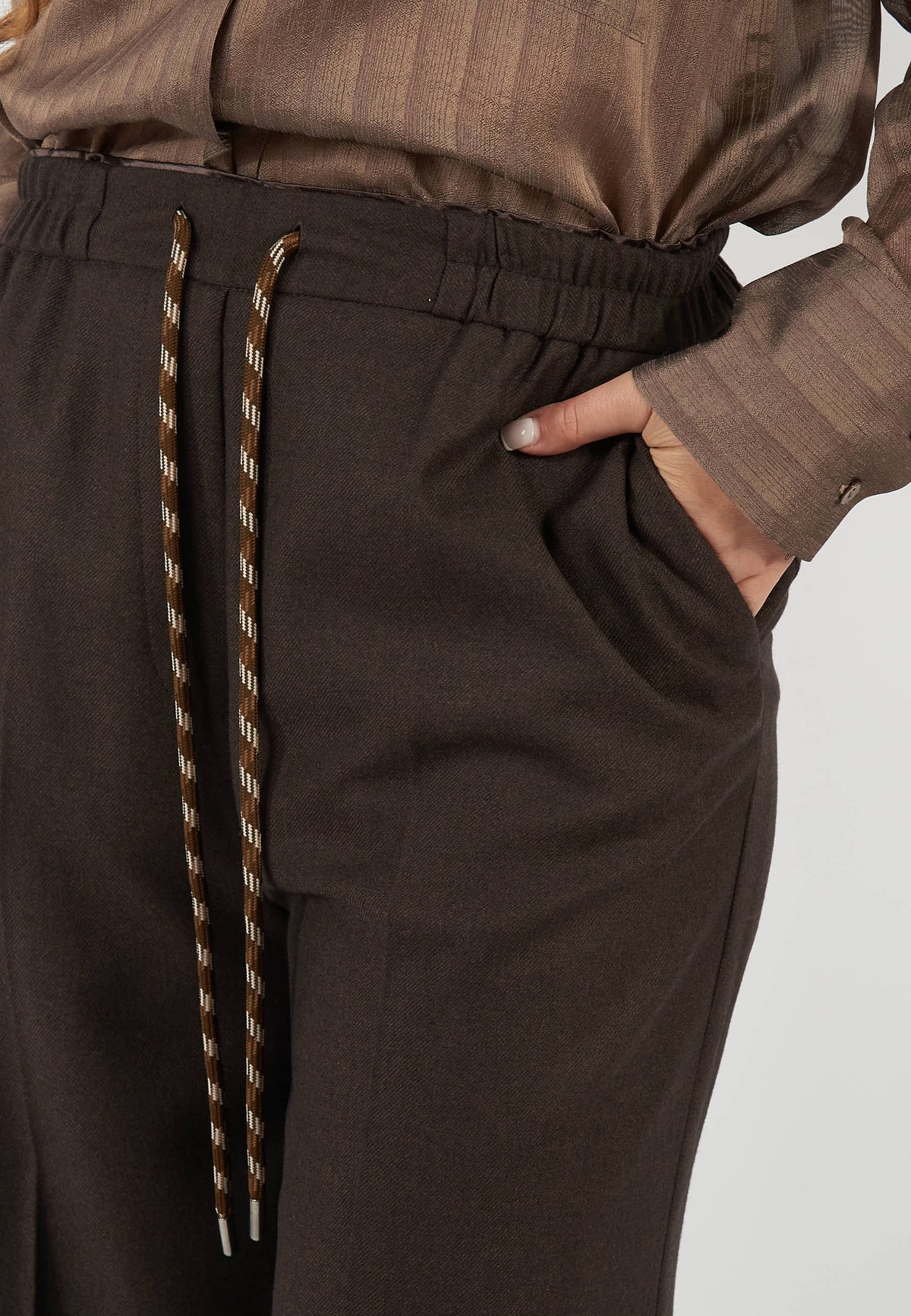 PANTALONE ATHORNA MARRONE