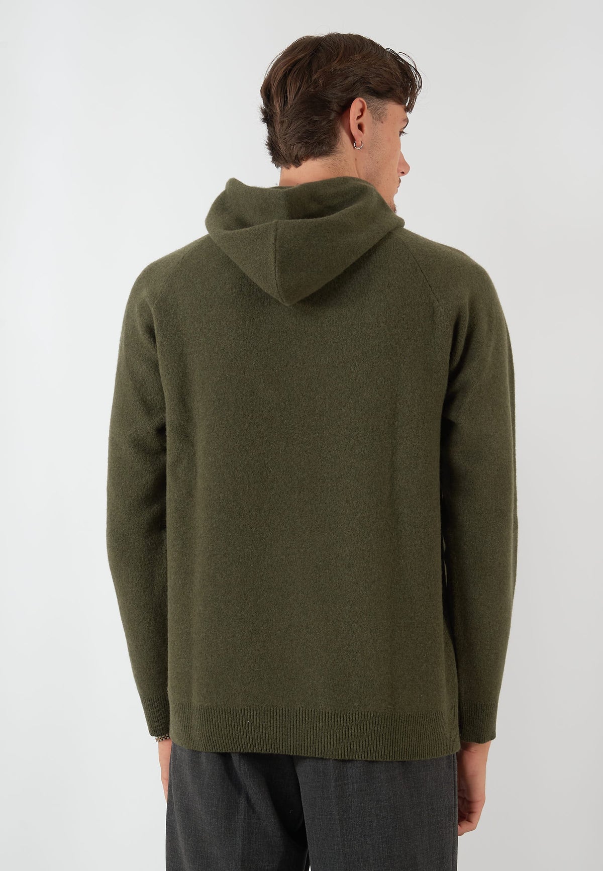 FELPA IN MAGLIA VERDE