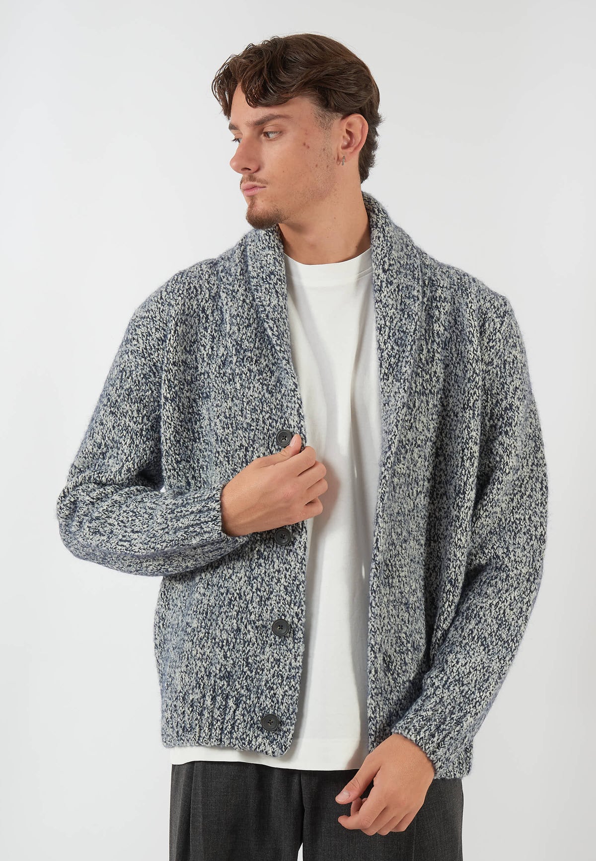 CARDIGAN BLU