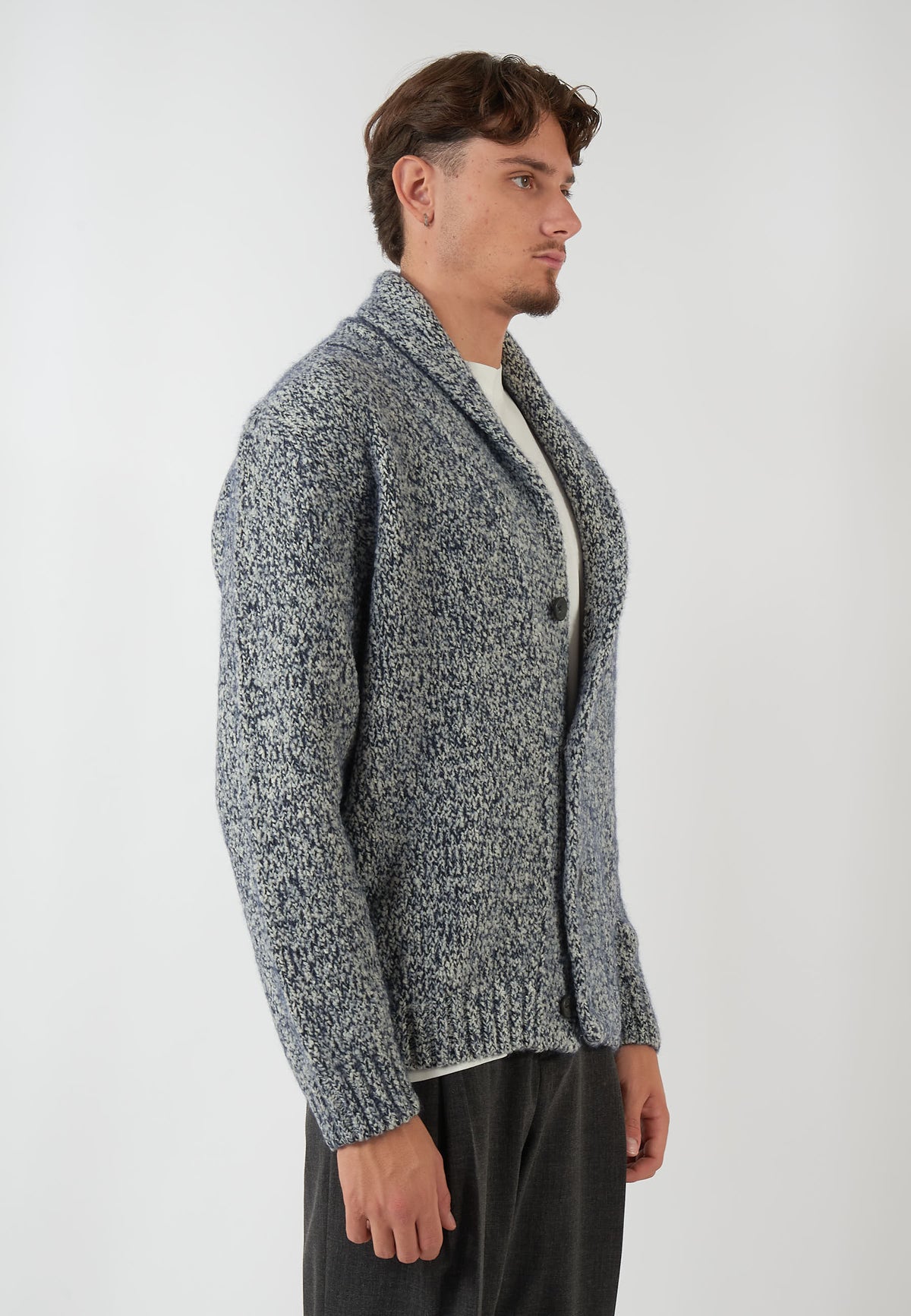 CARDIGAN BLU