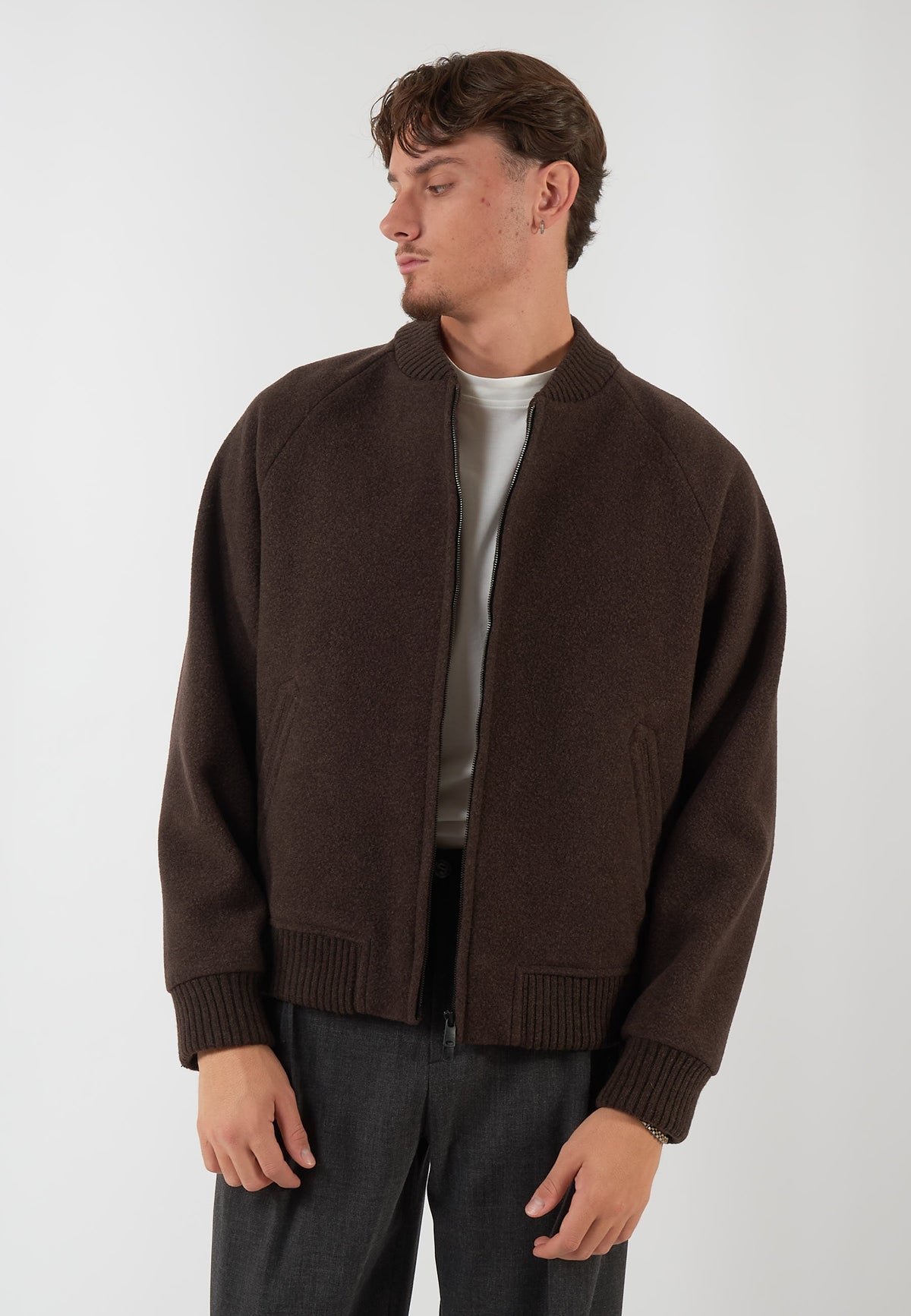 BOMBER MARRONE