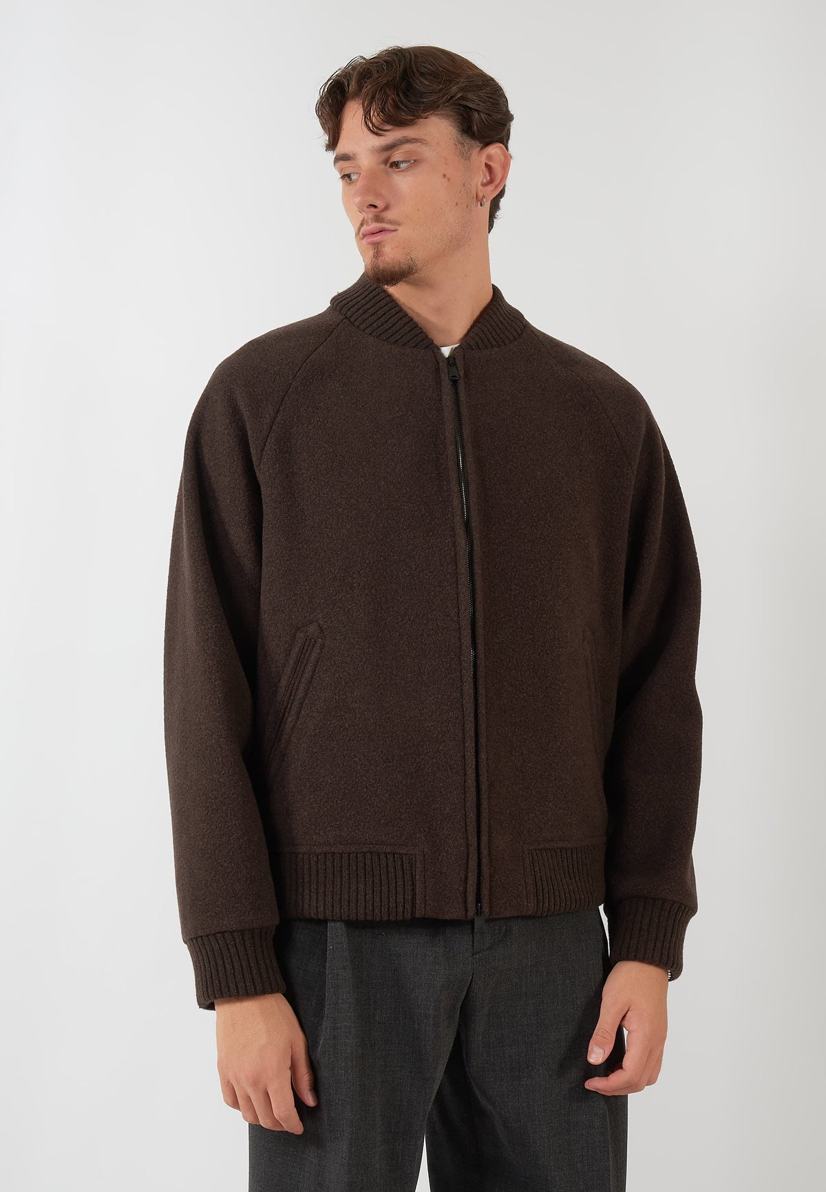 BOMBER MARRONE
