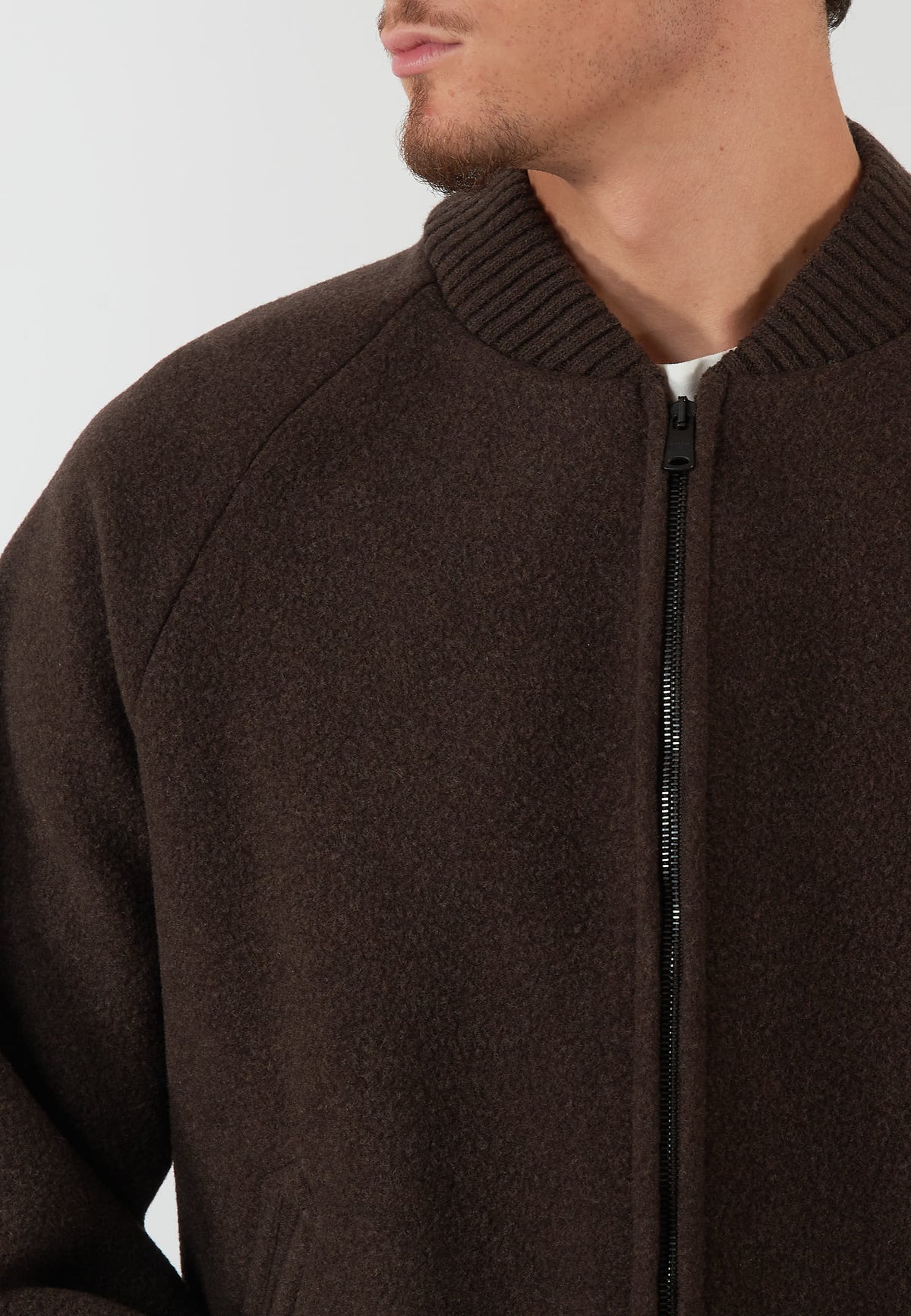BOMBER MARRONE