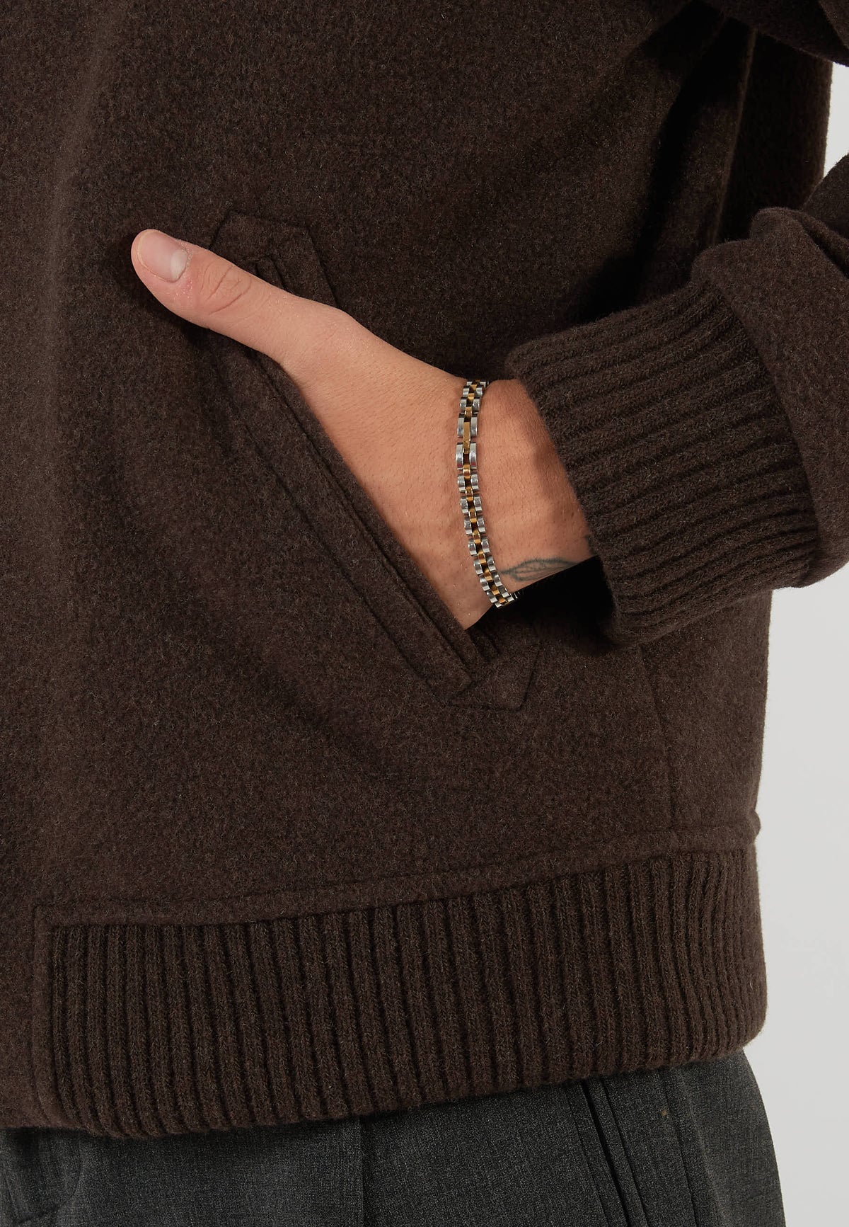 BOMBER MARRONE