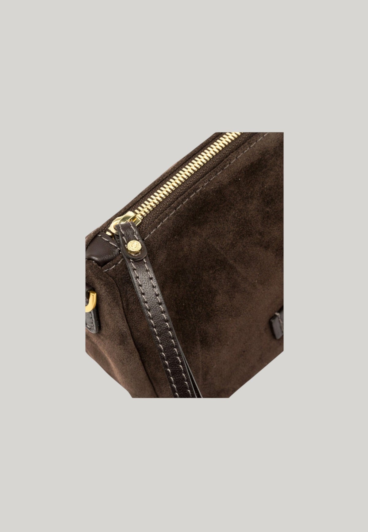 POCHETTE NORA POUCH MARRONE