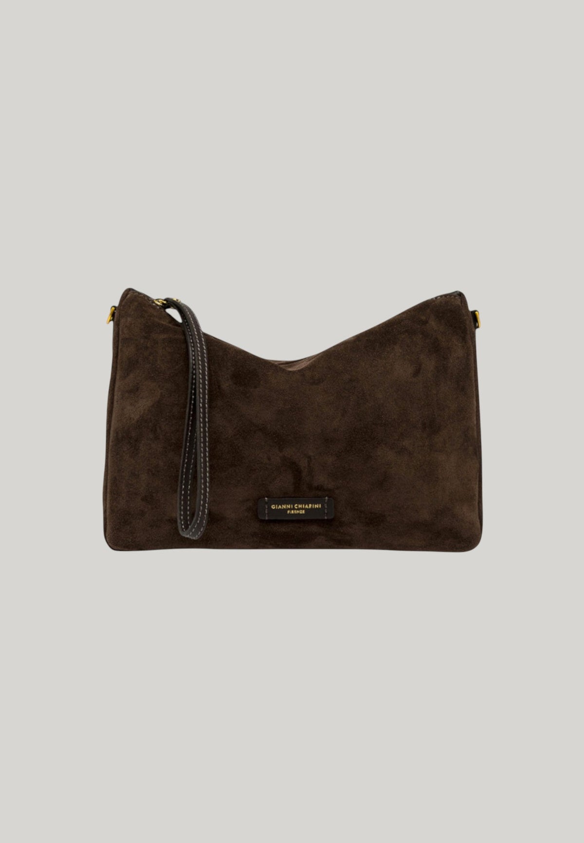 POCHETTE NORA POUCH MARRONE