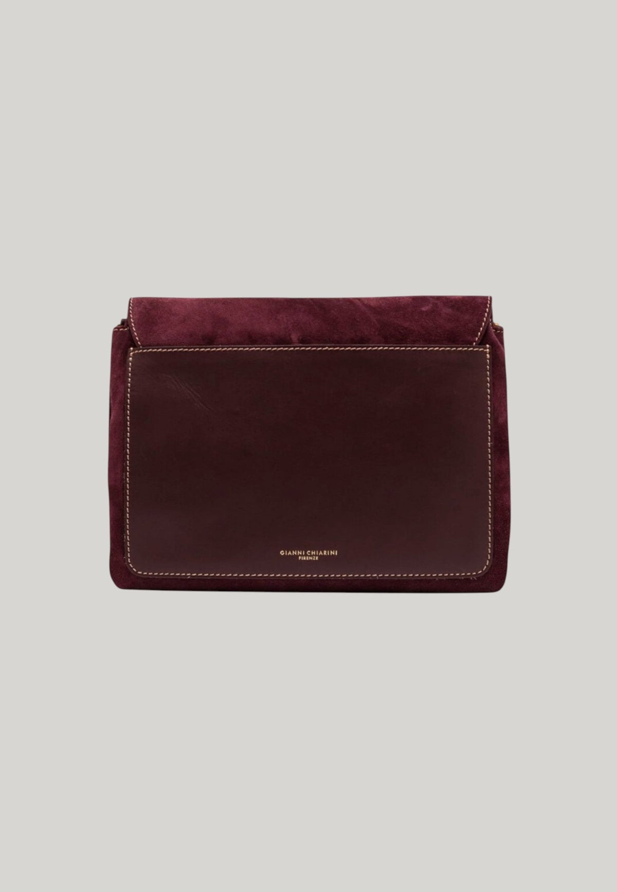 BORSA A TRACOLLA THREE MID BORDEAUX