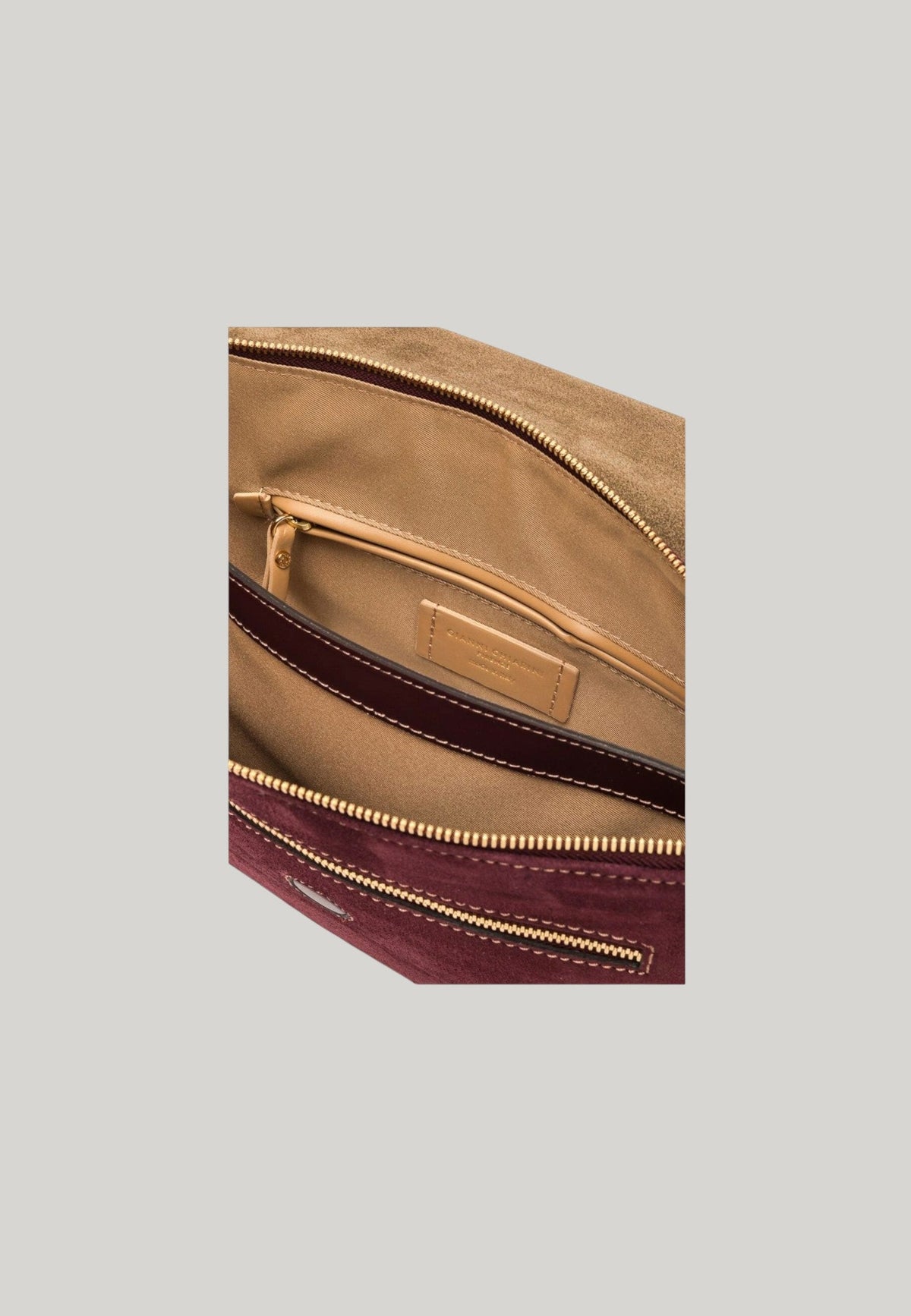 BORSA A TRACOLLA THREE MID BORDEAUX