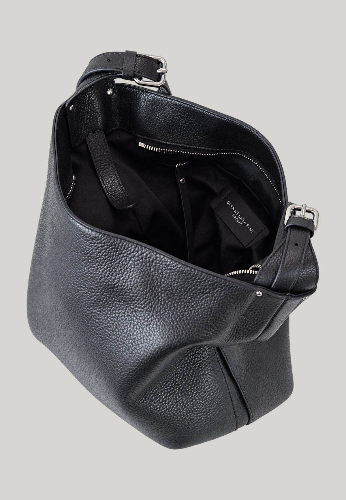 BORSA A SPALLA BARBARA NERA