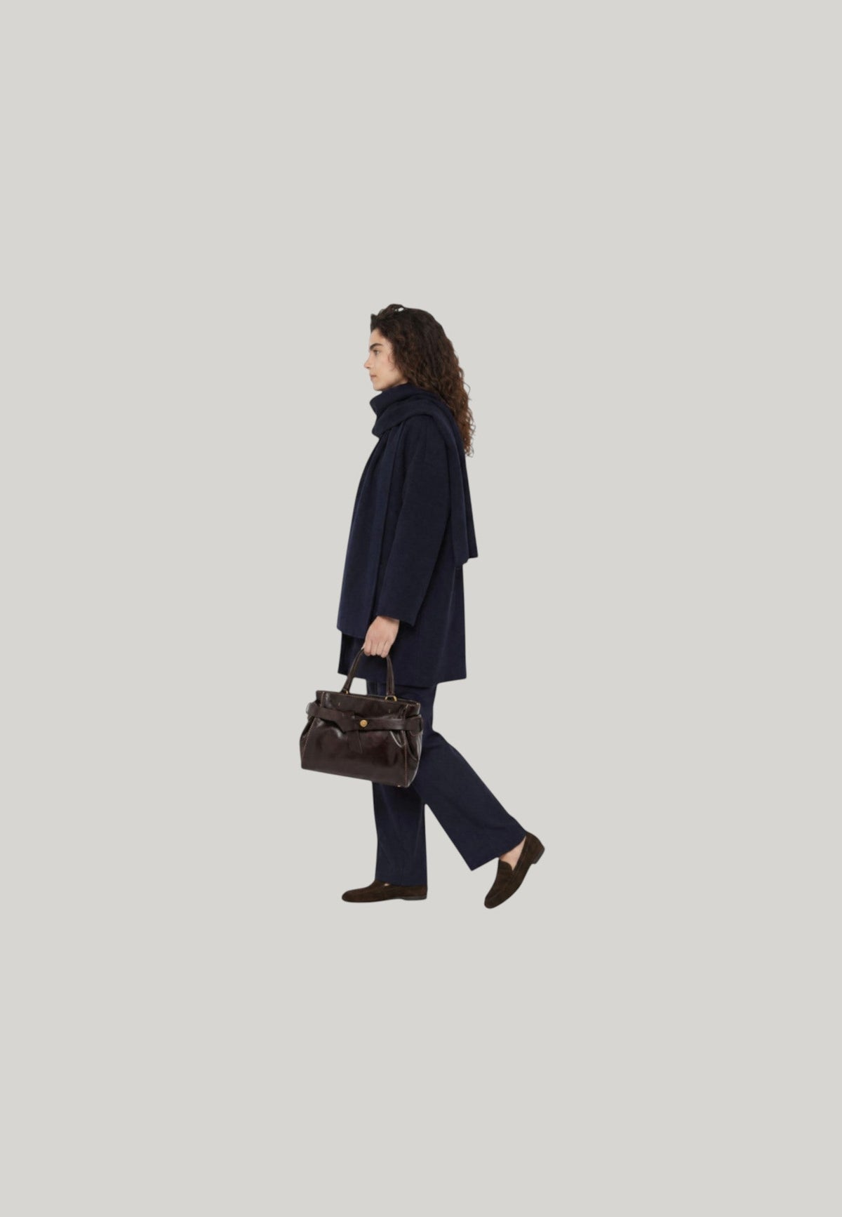 BORSA A MANO MIRANDA MARRONE