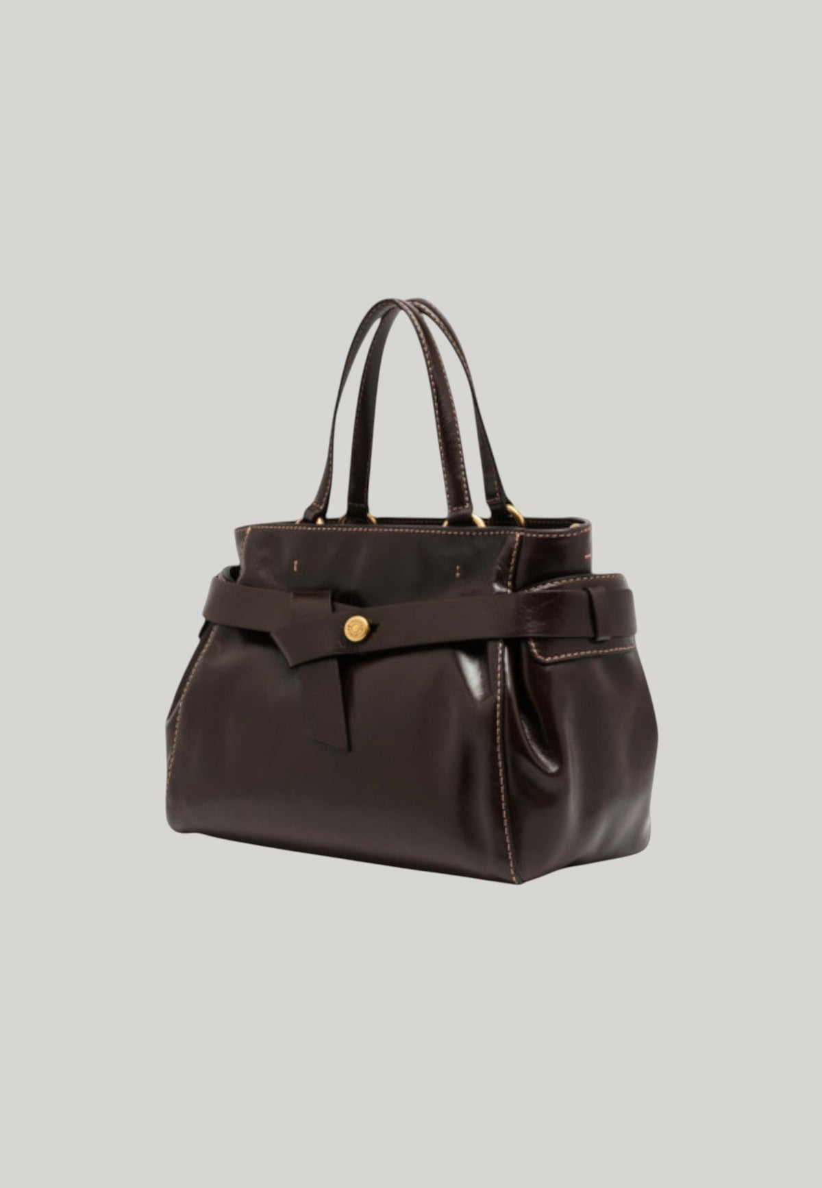 BORSA A MANO MIRANDA MARRONE