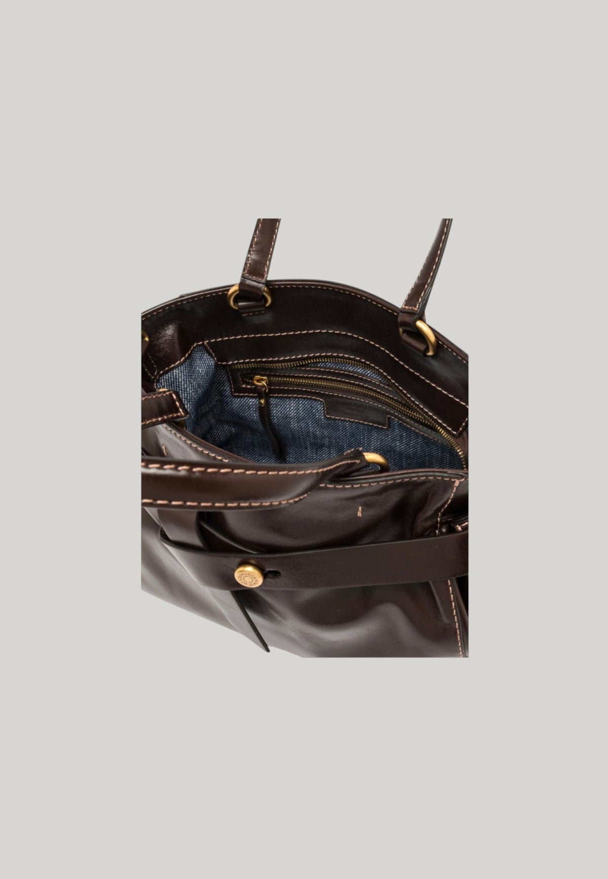 BORSA A MANO MIRANDA MARRONE