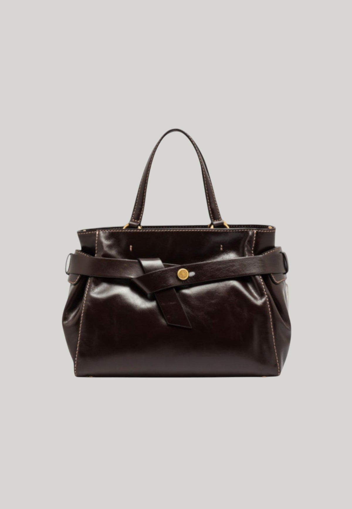 BORSA A MANO MIRANDA MARRONE