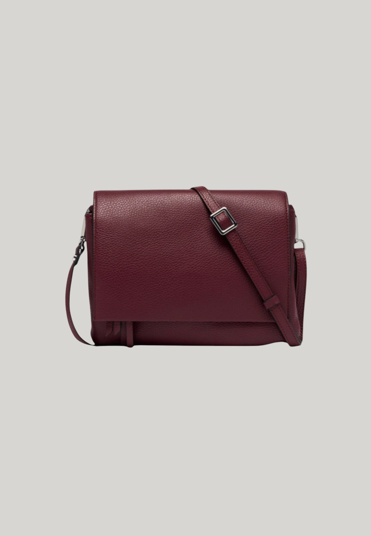 BORSA A TRACOLLA THREE BORDEAUX